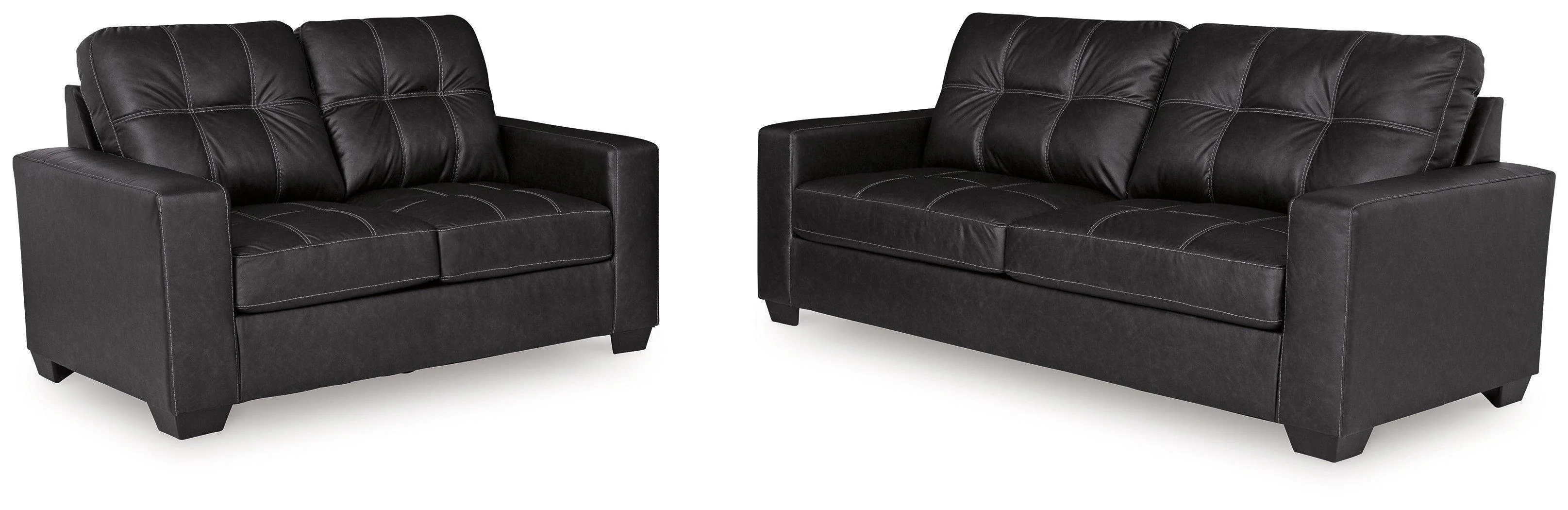 Barlin Carbon Mills Sofa and Loveseat - Image 2