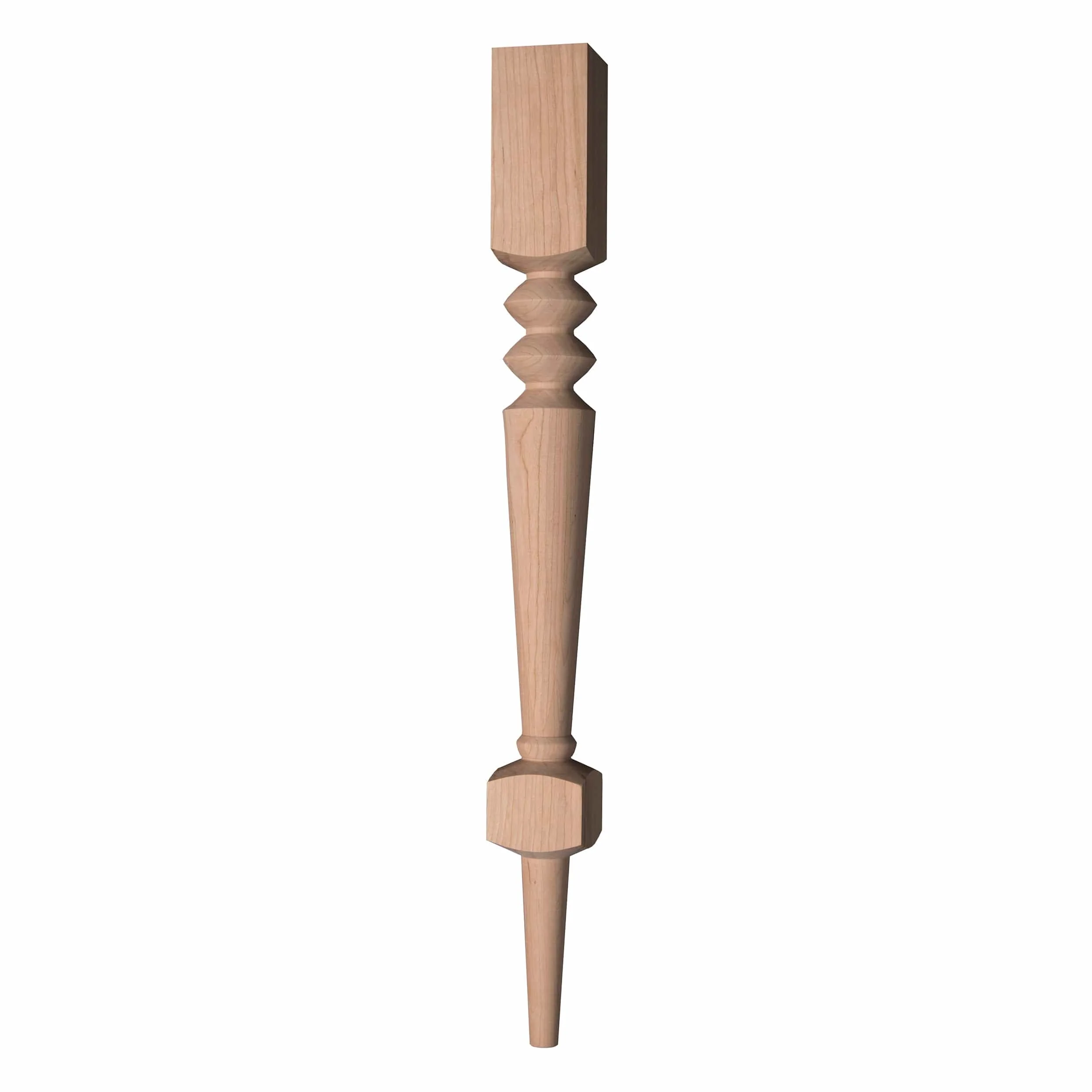 Abaco Island Leg - 35-1/2" x 3-1/2" x 3-1/2" - Image 1