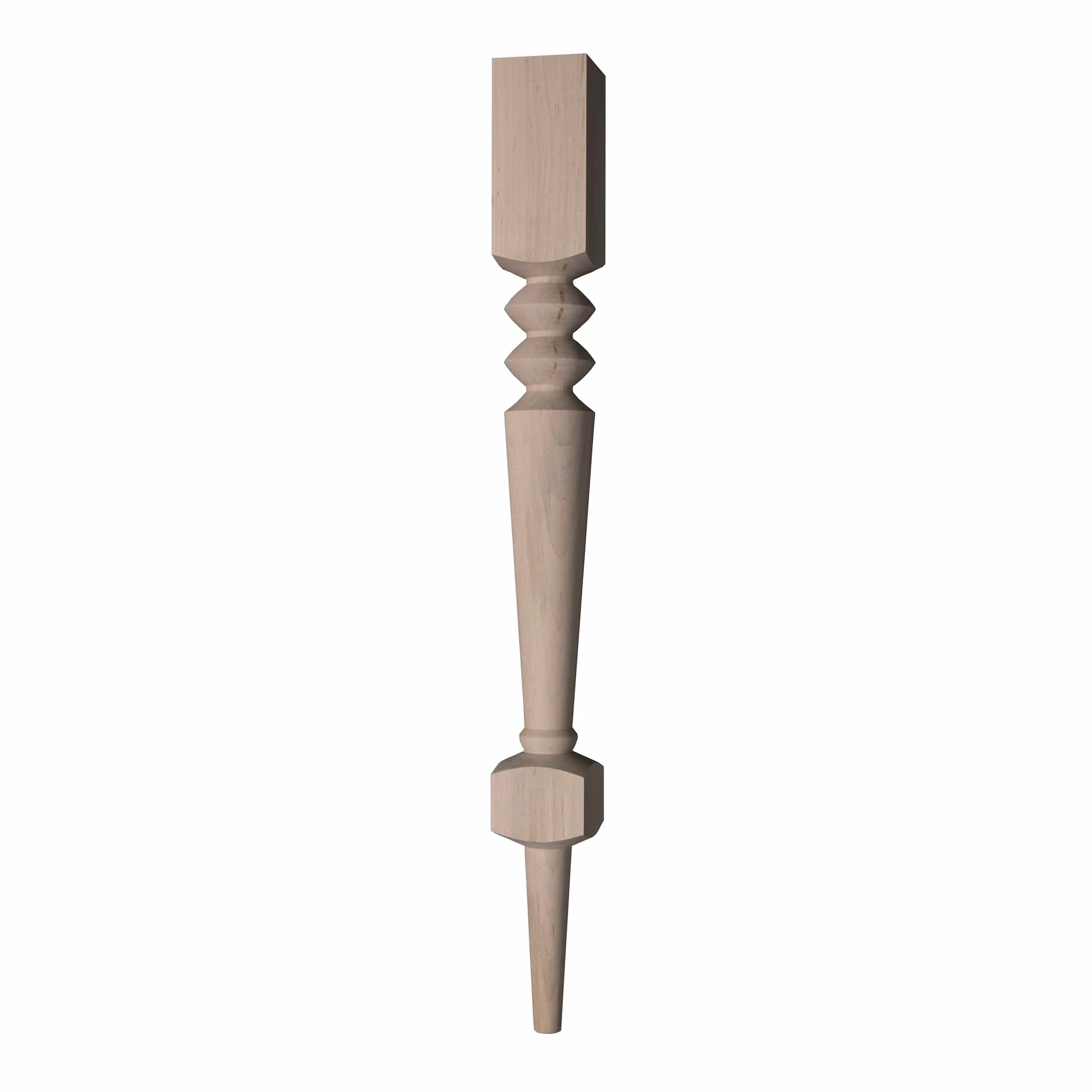 Abaco Island Leg - 35-1/2" x 3-1/2" x 3-1/2" - Image 2