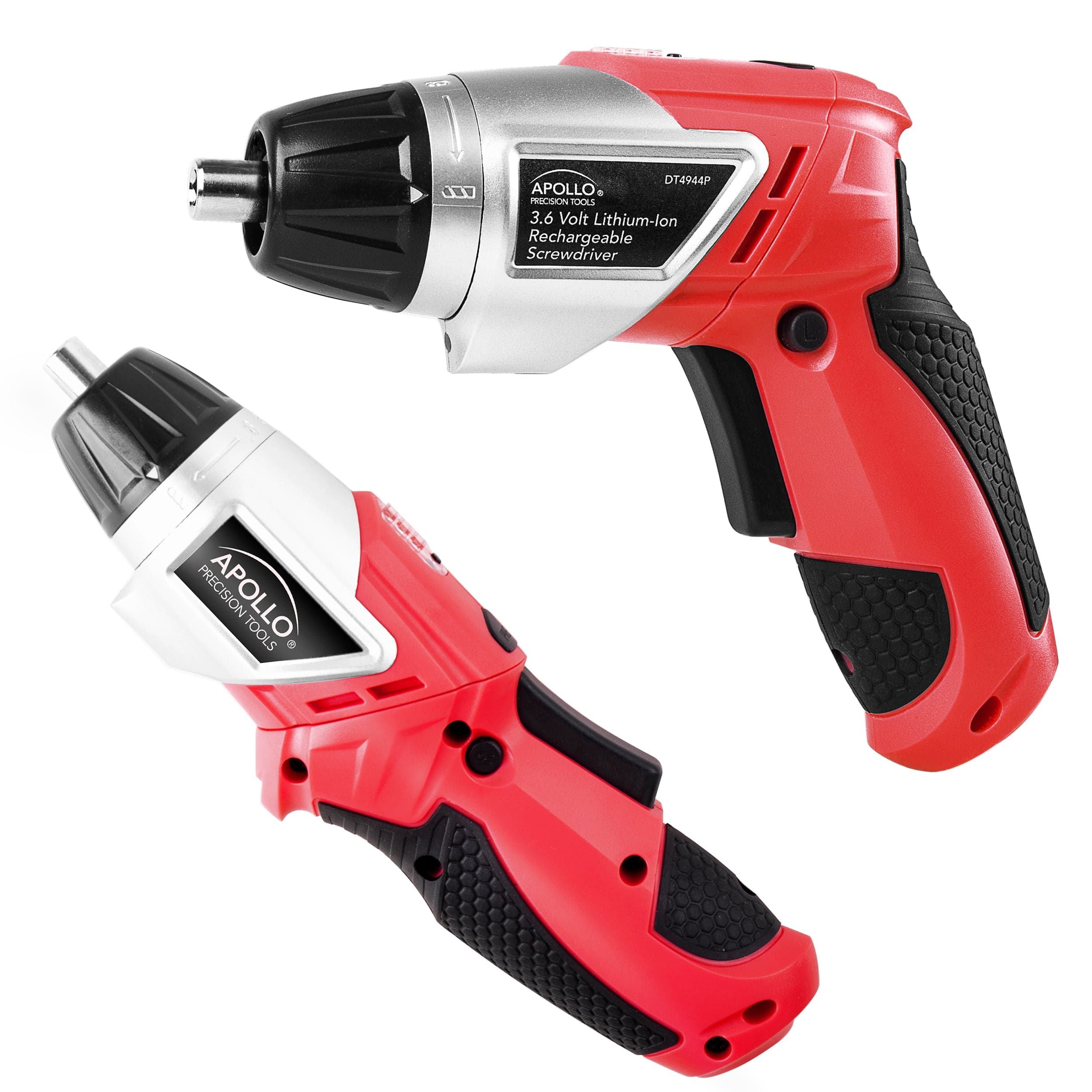 3.6V Lithium-Ion Rechargeable Screwdriver with 45 Piece Acce - Image 2