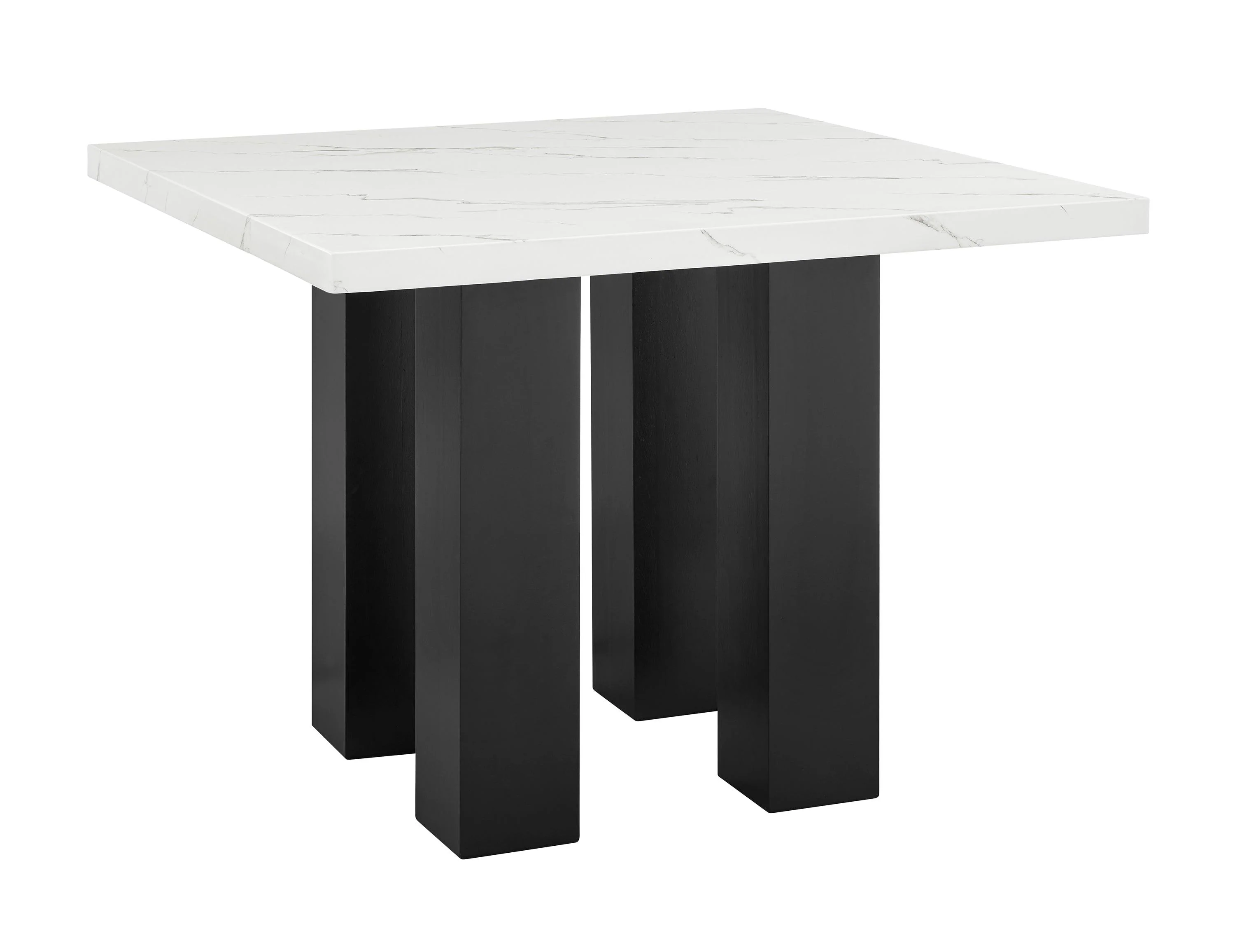 Parkside Black White Gray Counter Height Set - Image 2