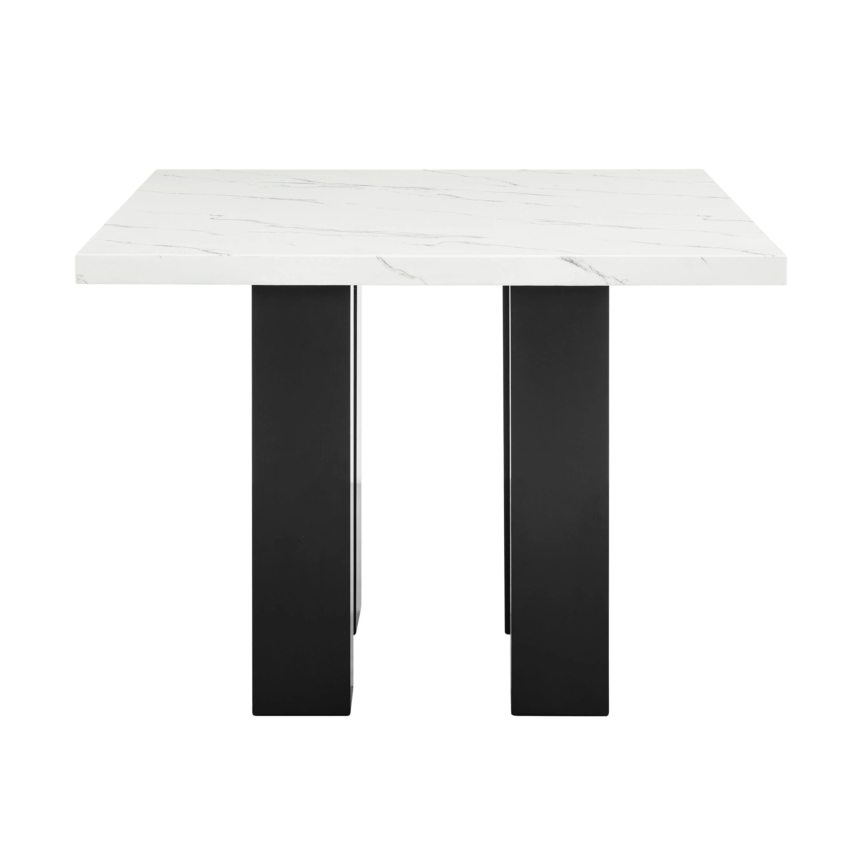 Parkside Black White Gray Counter Height Set - Image 3