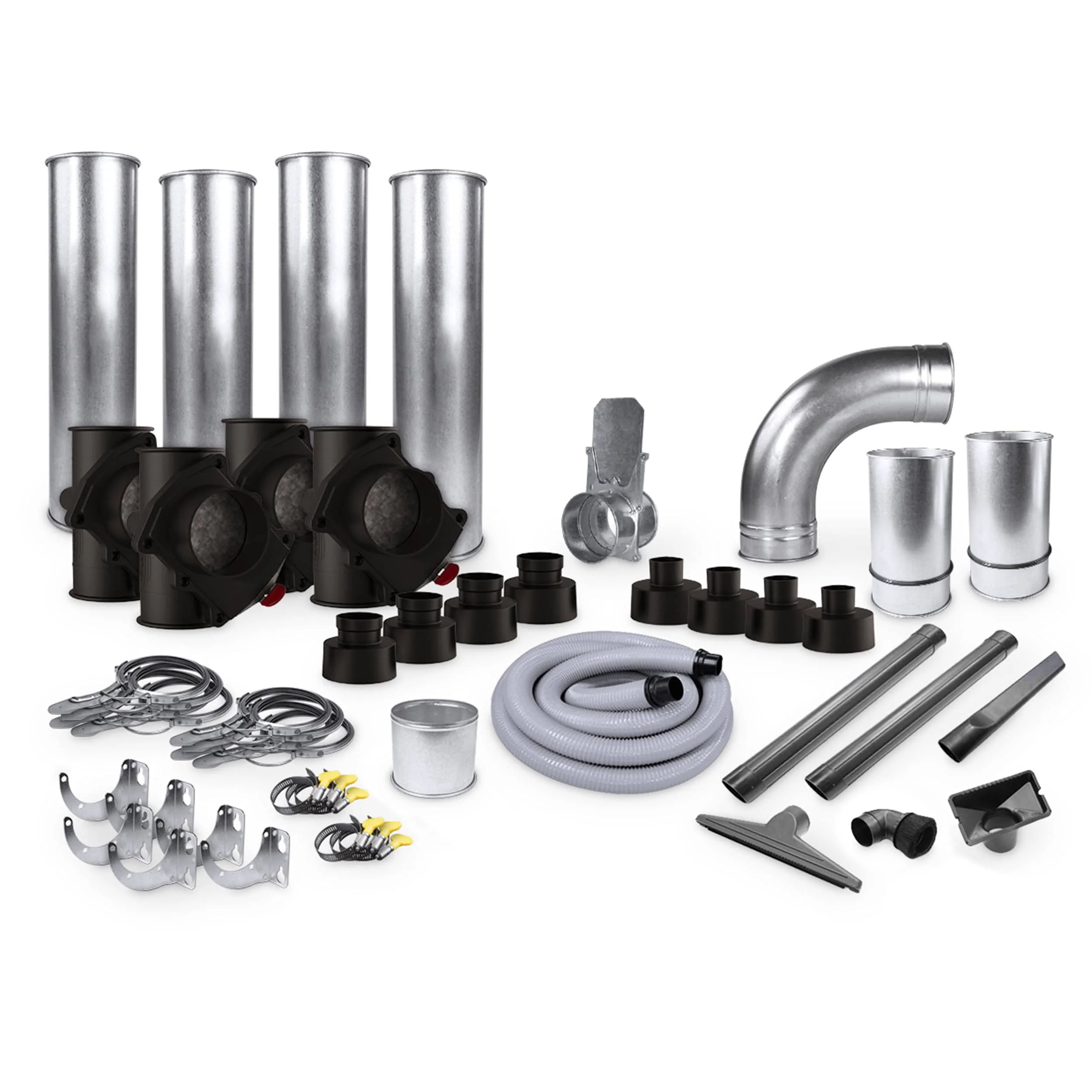 Supercell 4″/2.5″ Quick-Clamp Ductwork Kit