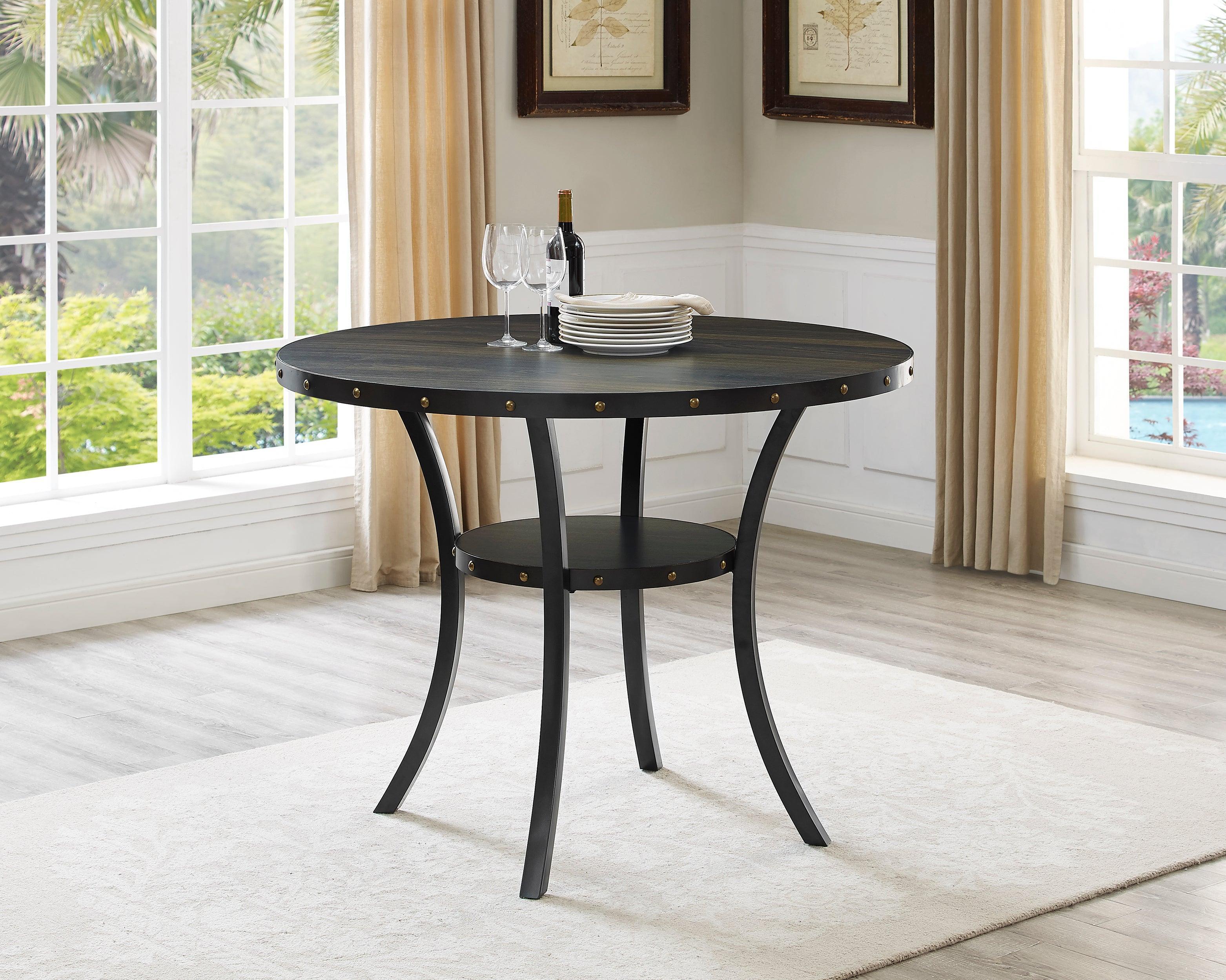 Wallace Melamine Round Counter Height Set - Image 2