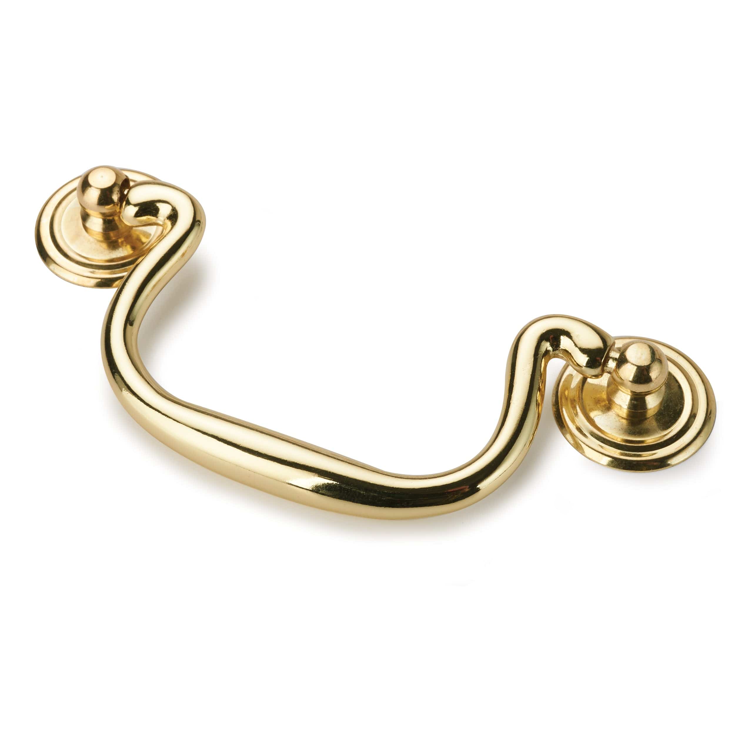 Bail Pull 3-9/16" - Brass - Image 1