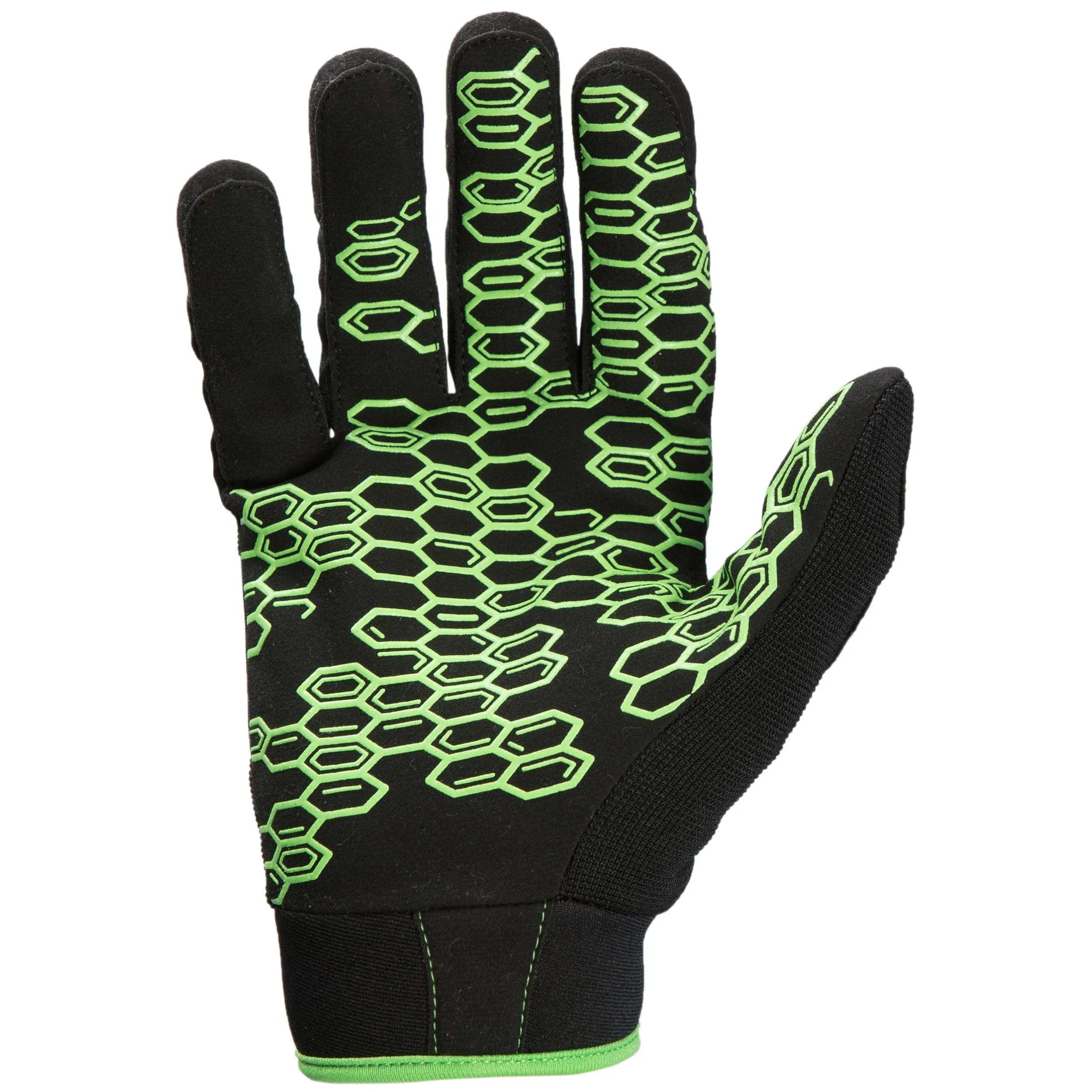 Grasper Gloves, Black/Green, XL - Image 3