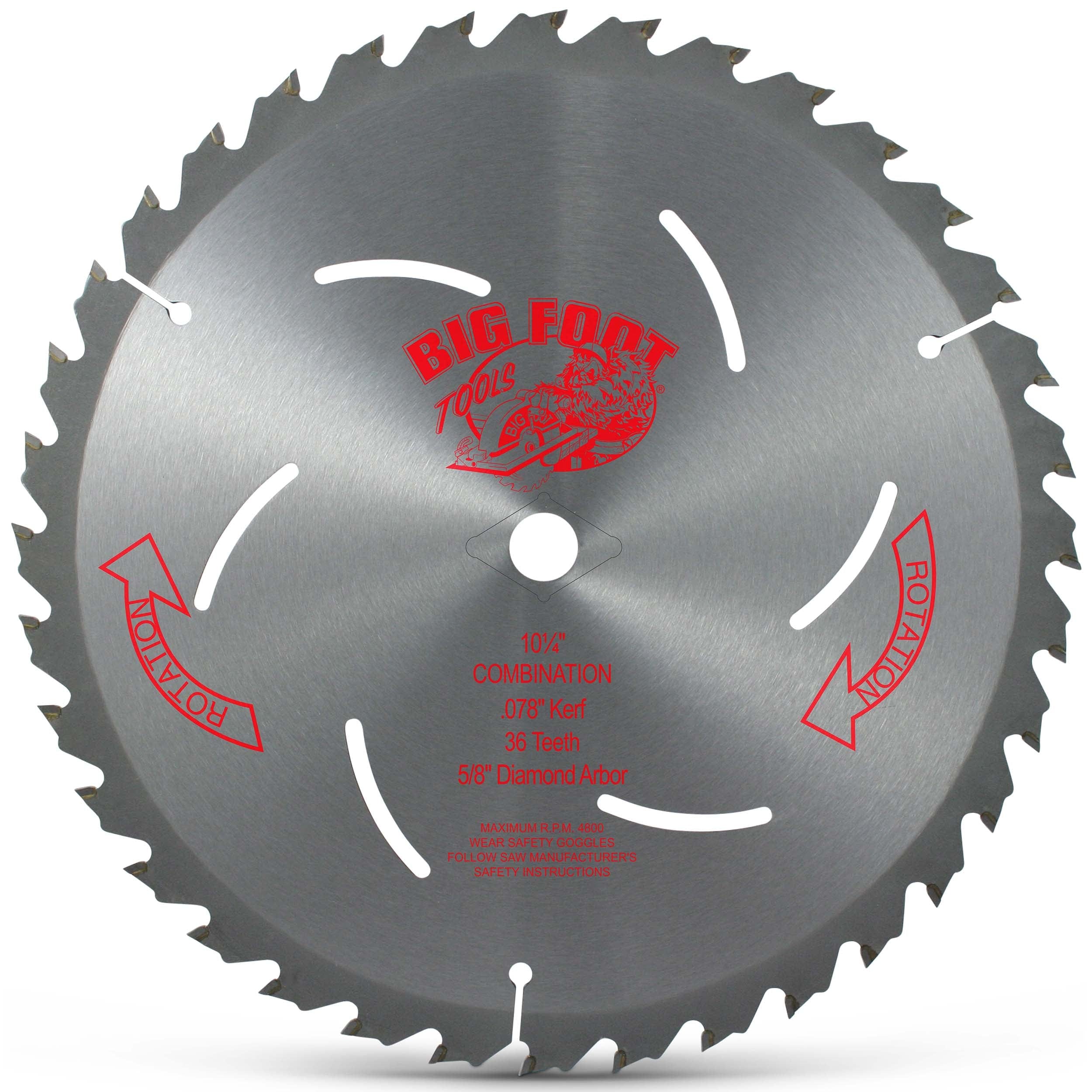 10-1/4″ 36 Tooth Carbide Blade