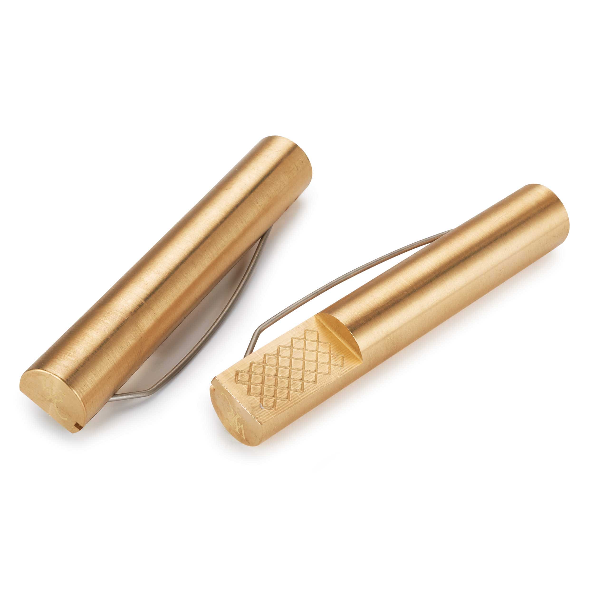 Brass Bench Dogs – 4-3/8″ x 3/4″ – Pair