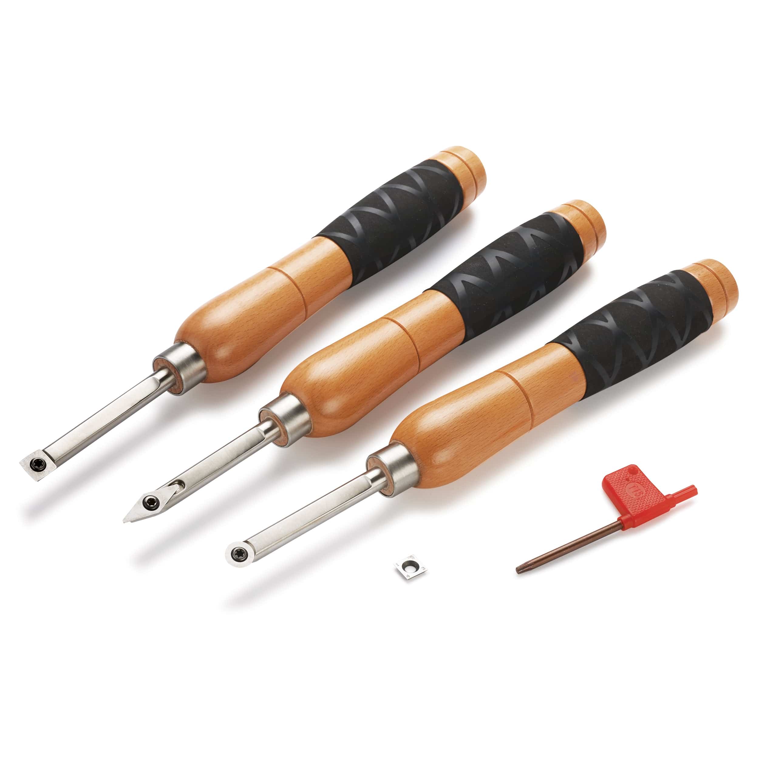 Replaceable Tip Carbide Turning Tool Set – 3 Piece