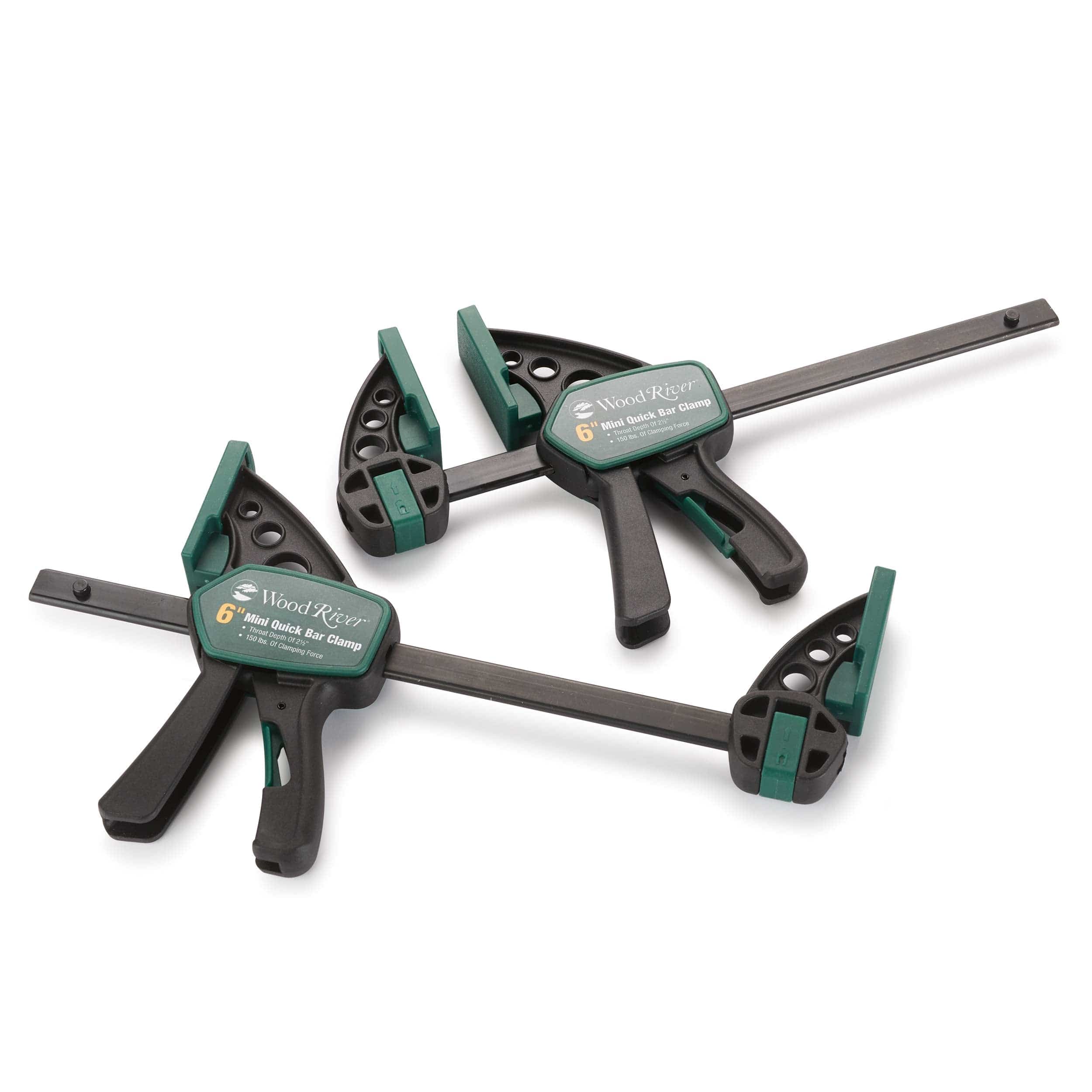 Mini Quick Bar Clamp – 6″ – 2 Pack