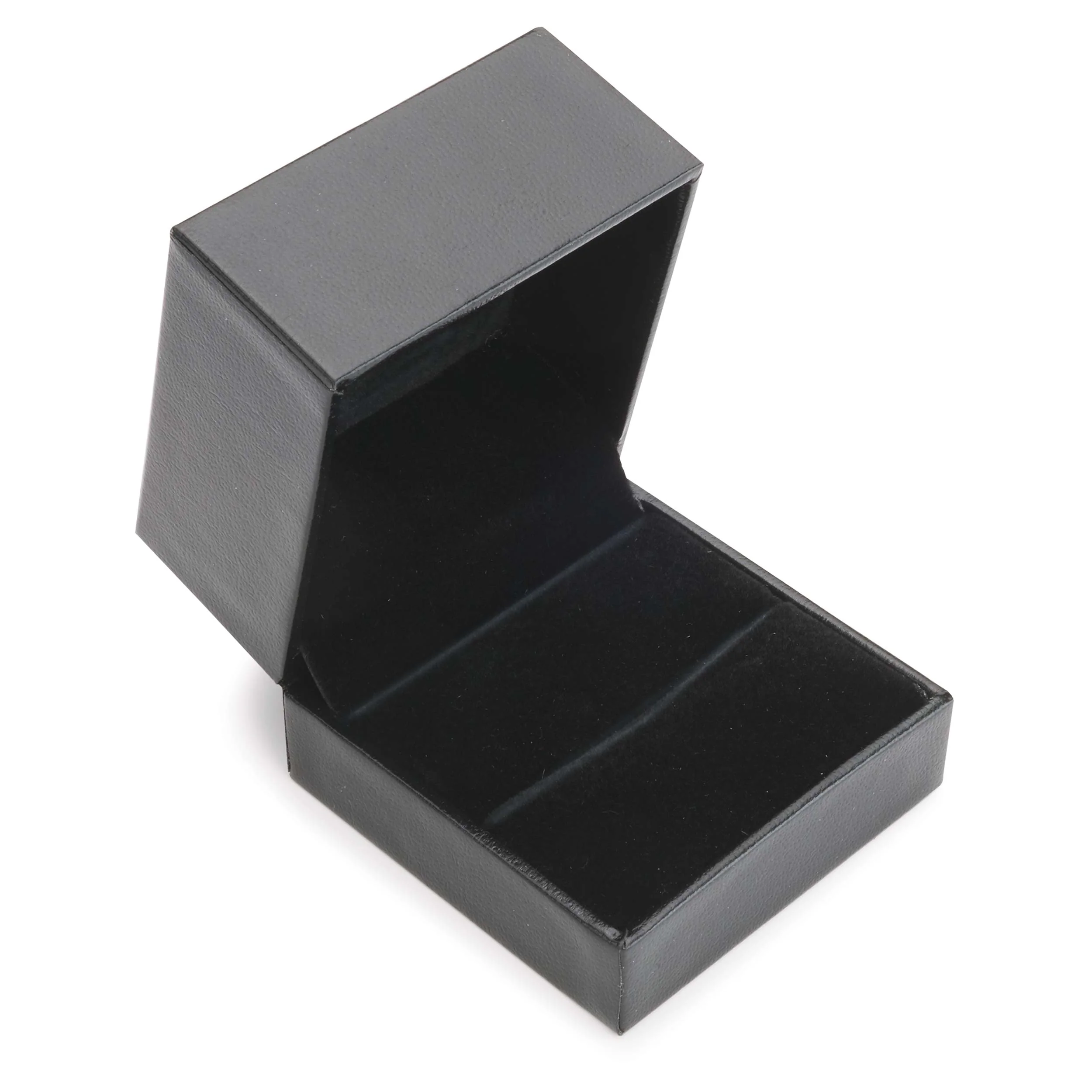 Ring Display Box – Black with Felt Lining