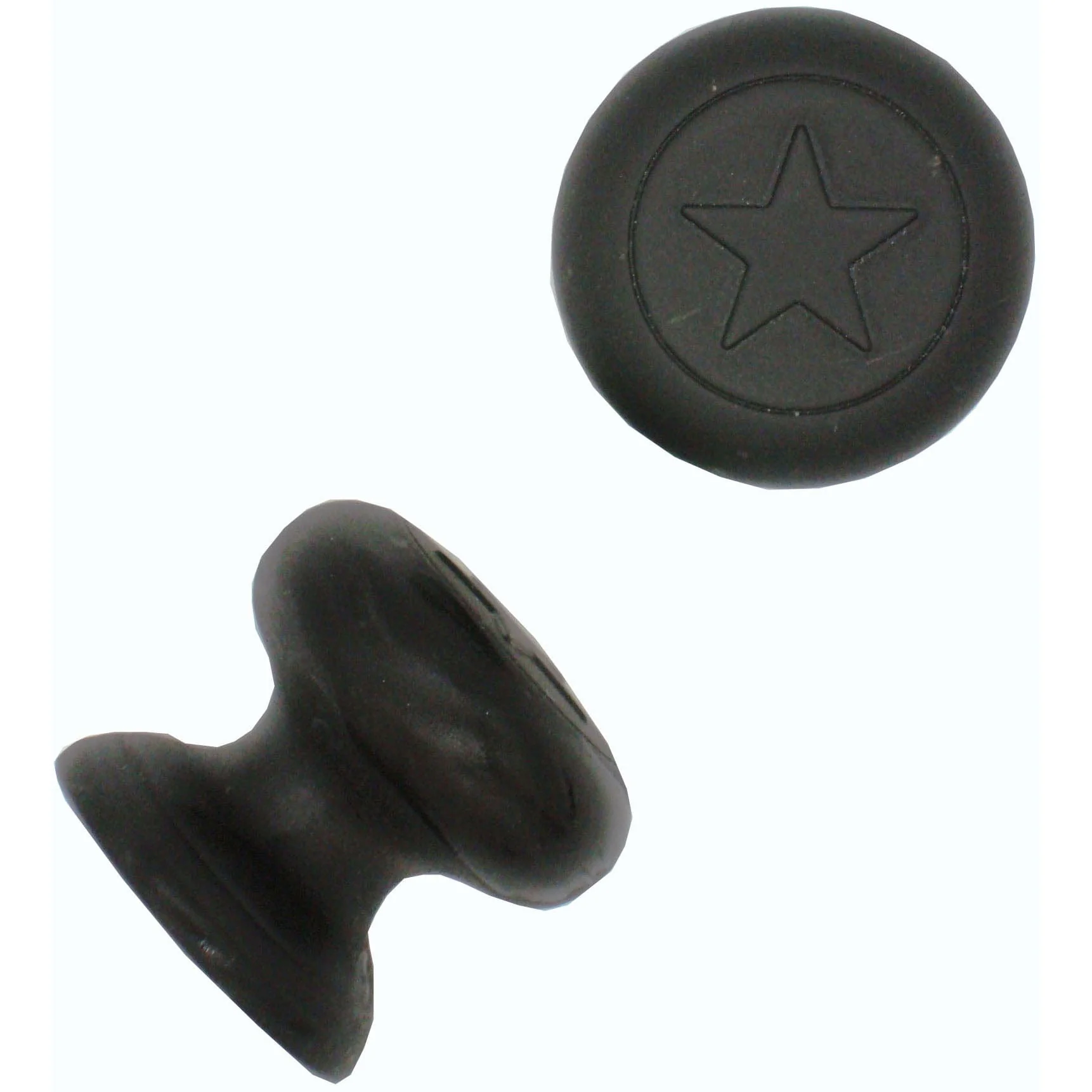 Raised Star Knob, Oil Rubbed Bronze - Image 1