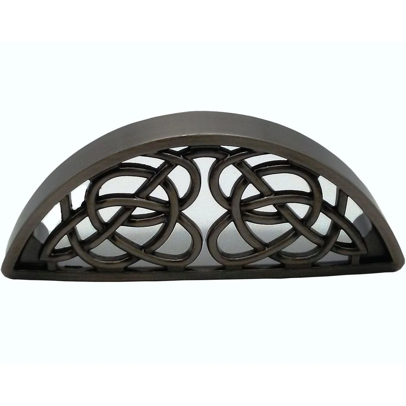 Celtic Cup Pull, Satin Nickel Oxide - Image 1