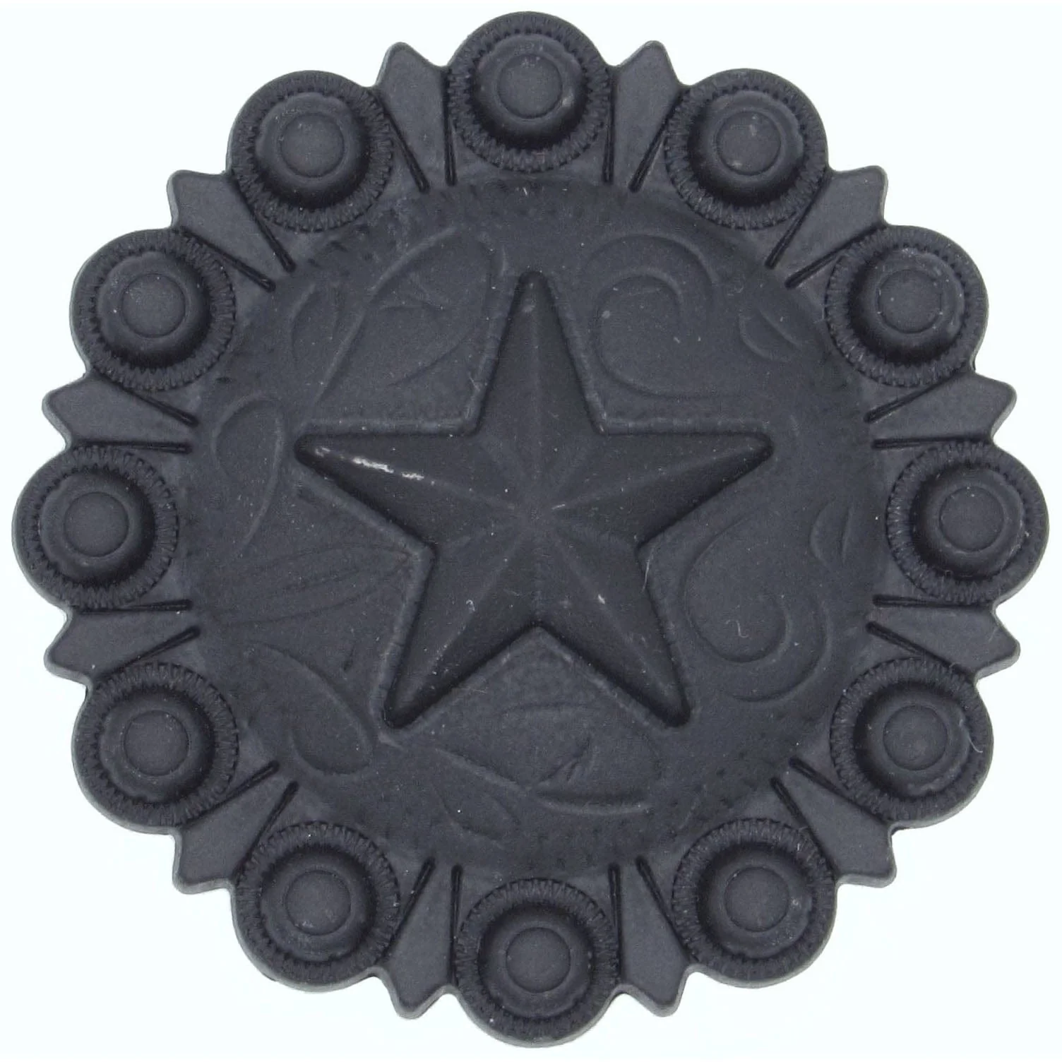 Star Conch Knob, Oil Rubbed Bronze - Image 1
