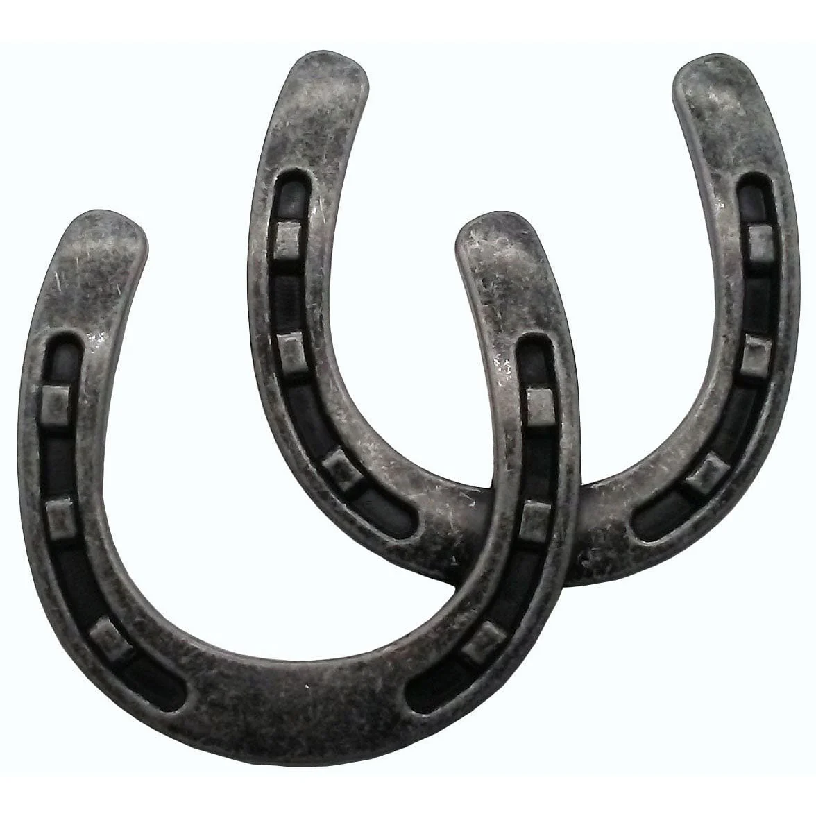 Horseshoe Pull, Pewter Oxide - Image 1