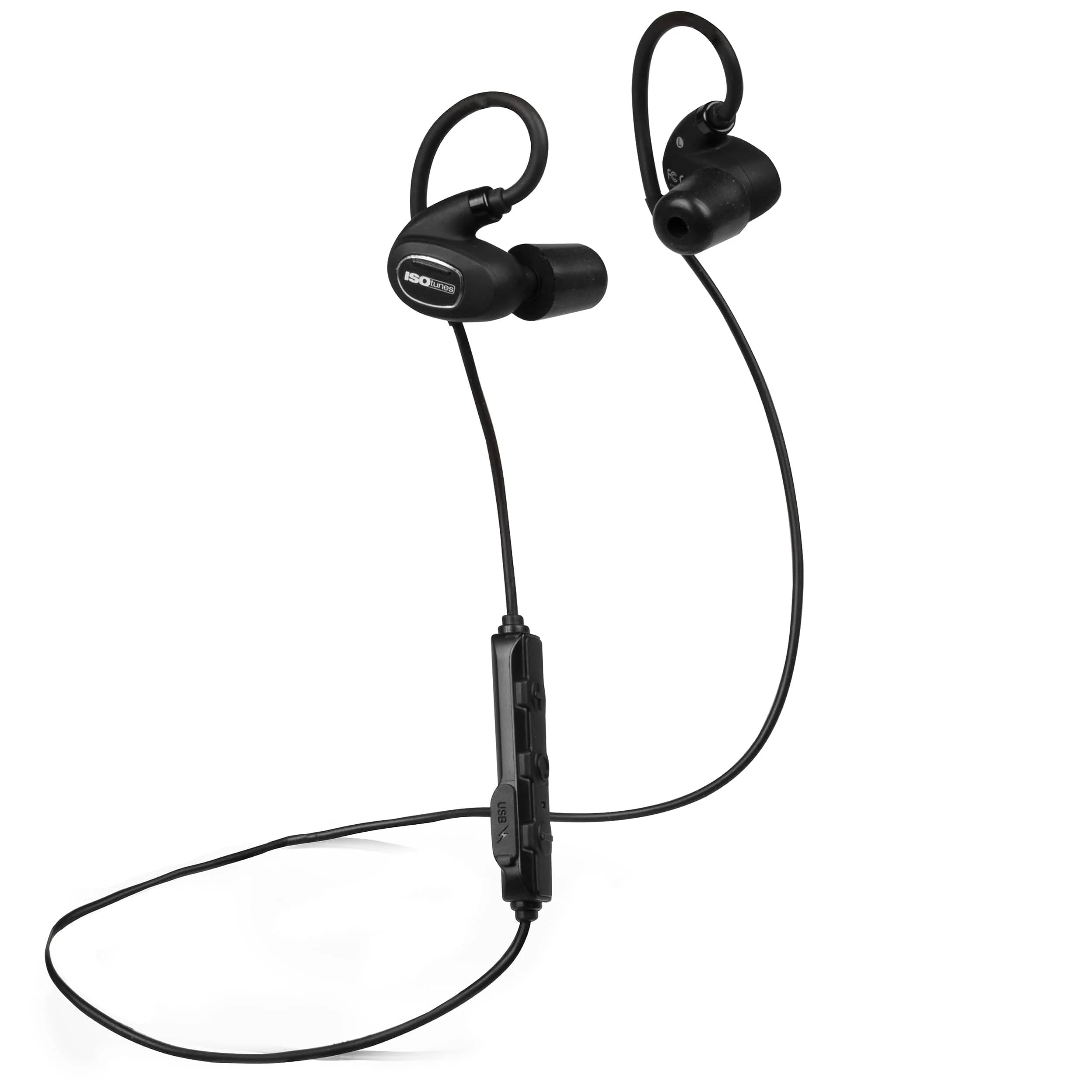 PRO 2.0 Bluetooth Noise-Isolating Safety Earbuds - Matte Black - Image 1