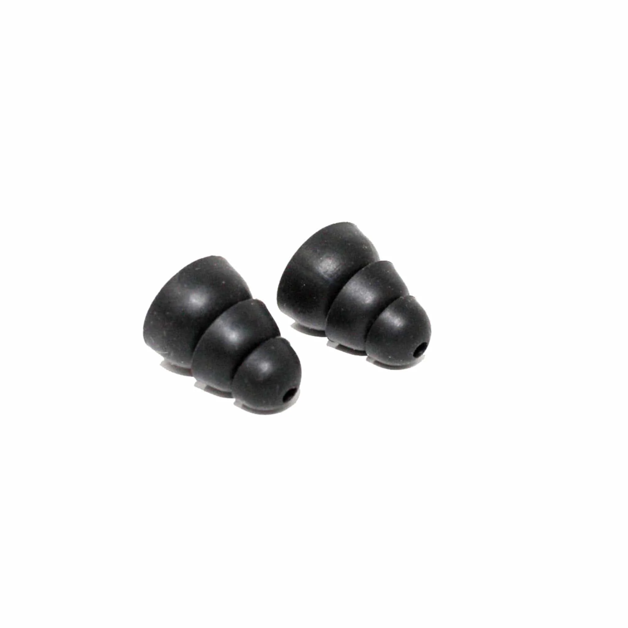 Silicone Triple-Flange Replacement Ear Tips (5 pair/pack) - Universal Size - Image 1