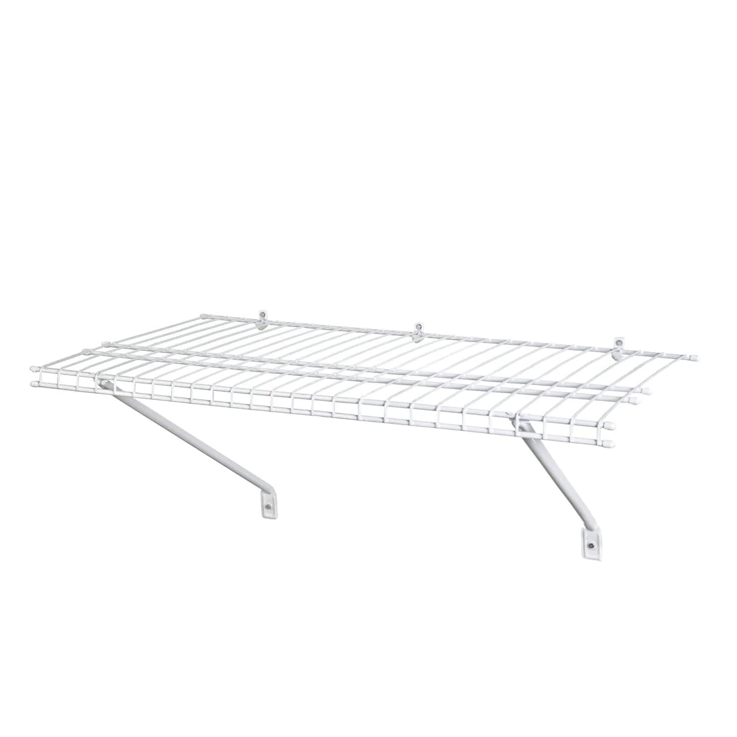 Wire Shelf Kit 24″ W x 12″ D, White