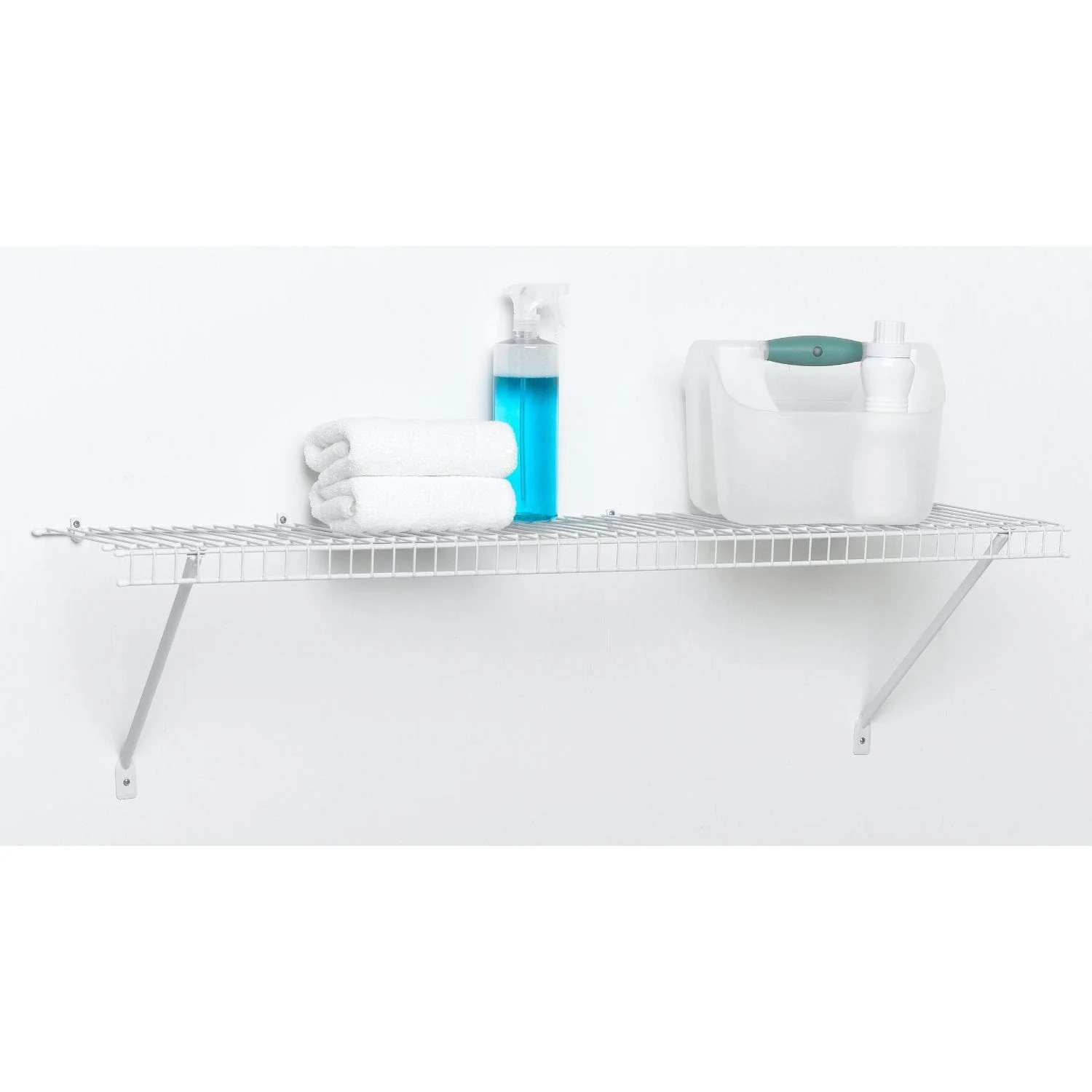 Wire Shelf Kit 48" W x 12" D, White - Image 2