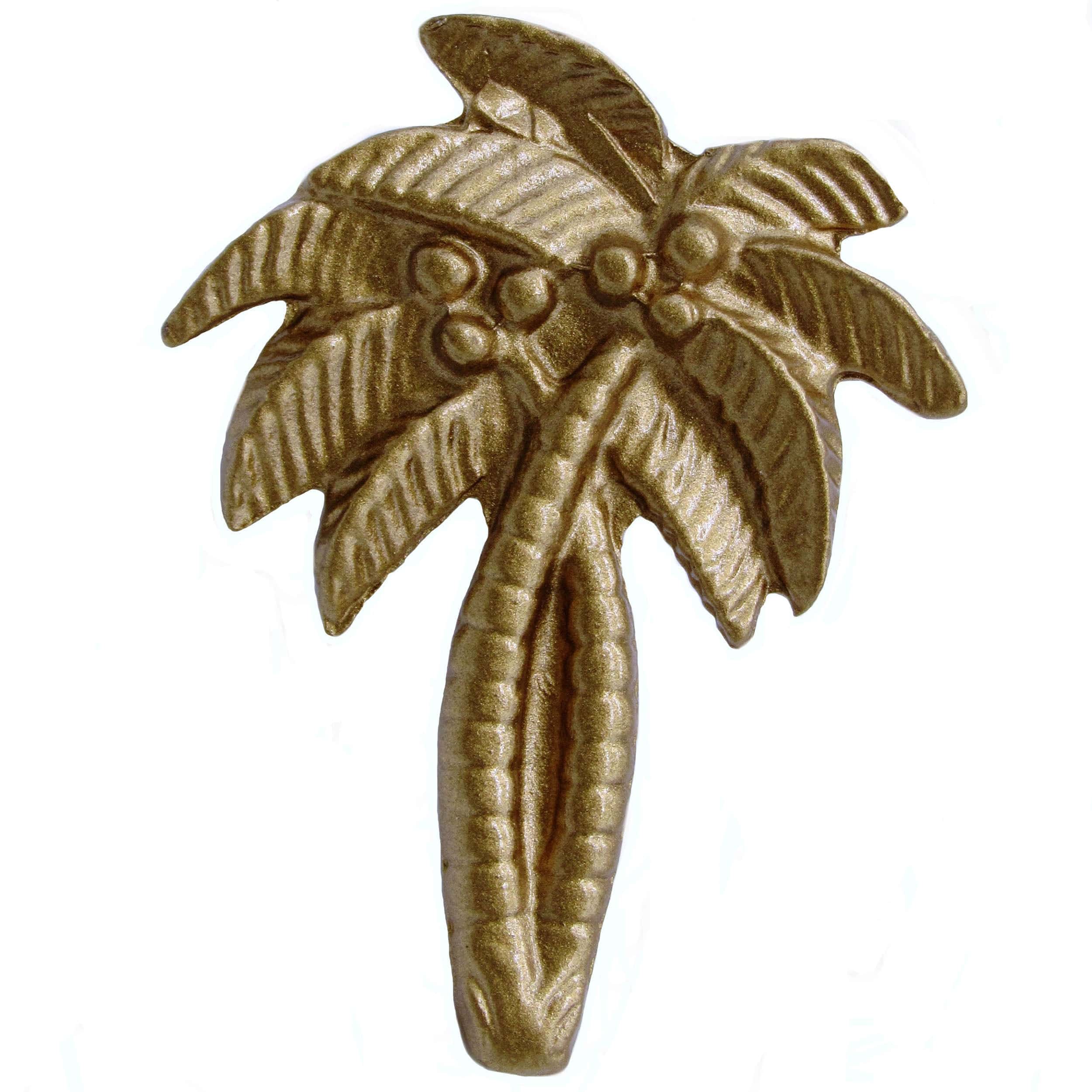 Palm Tree Knob, Lux Gold - Image 1
