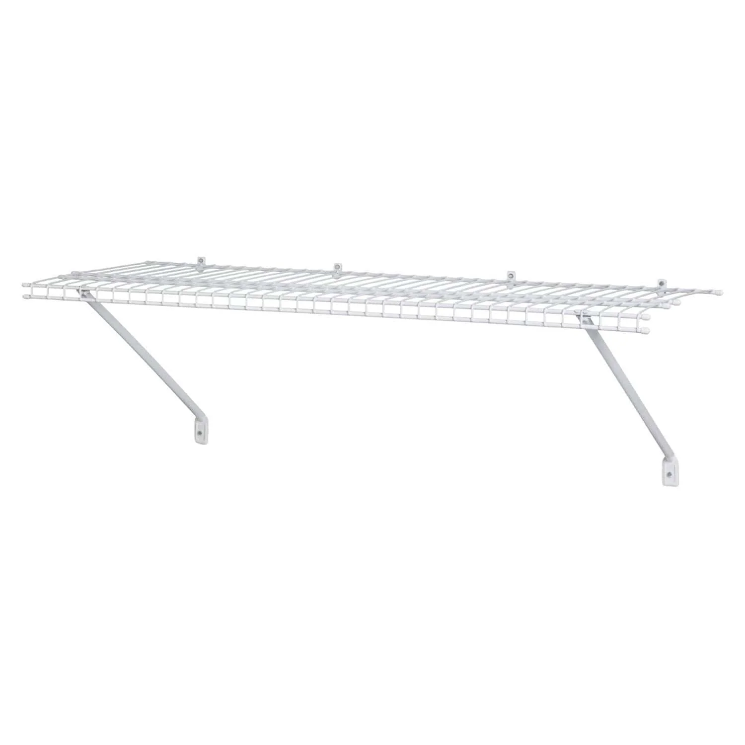 Wire Shelf Kit 72″ W x 16″ D, White