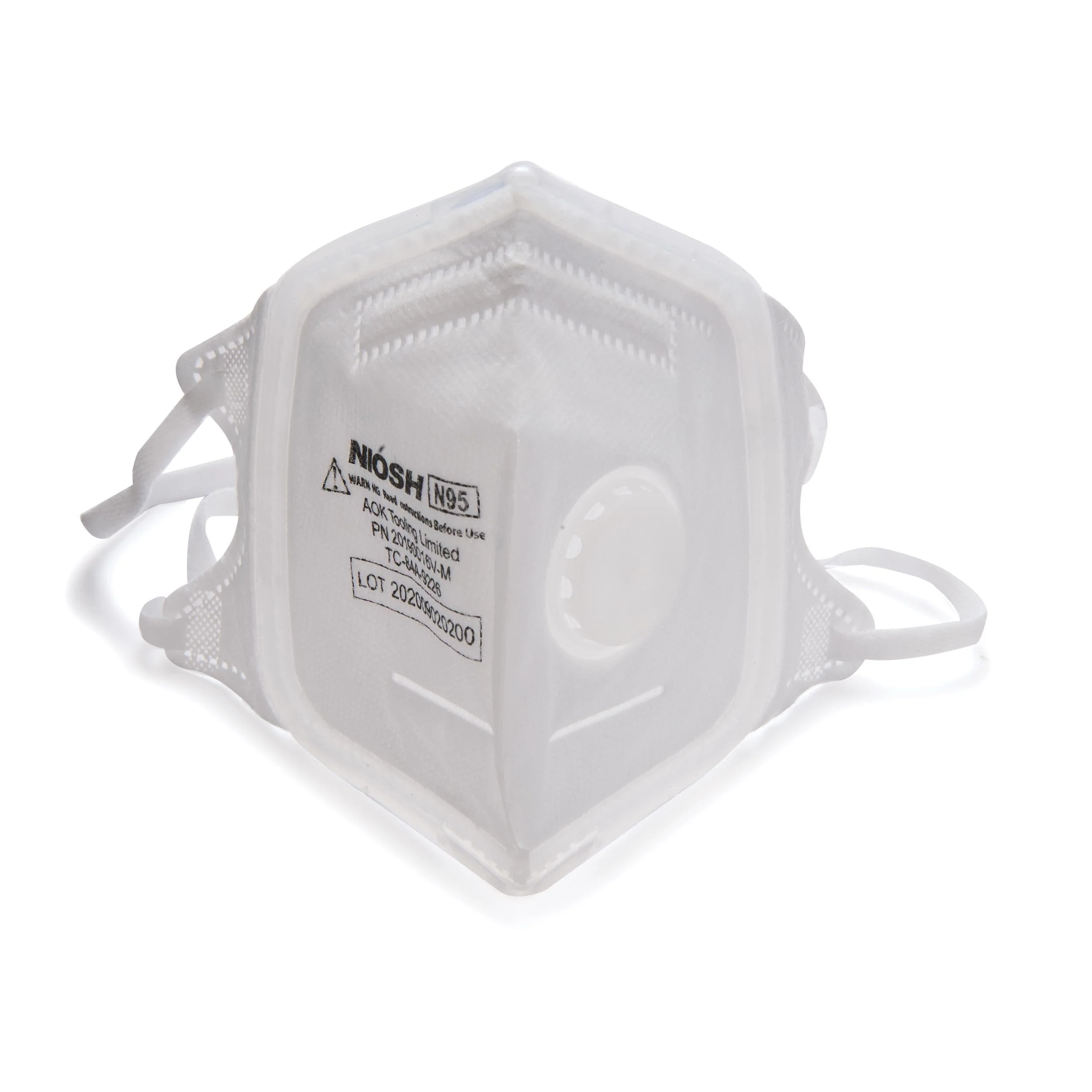 N95 V-Fold+ Valved Respirator with 360-Degree Silicone Seal – Medium – 3 Pack