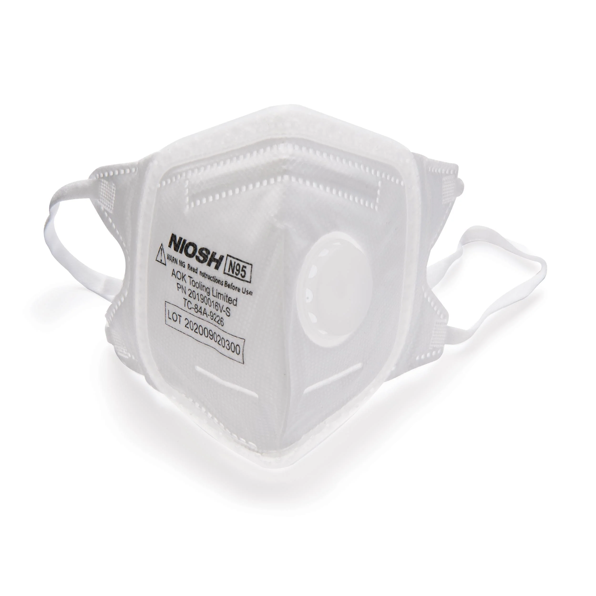 N95 V-Fold+ Valved Respirator with 360-Degree Silicone Seal – Small – 3 Pack