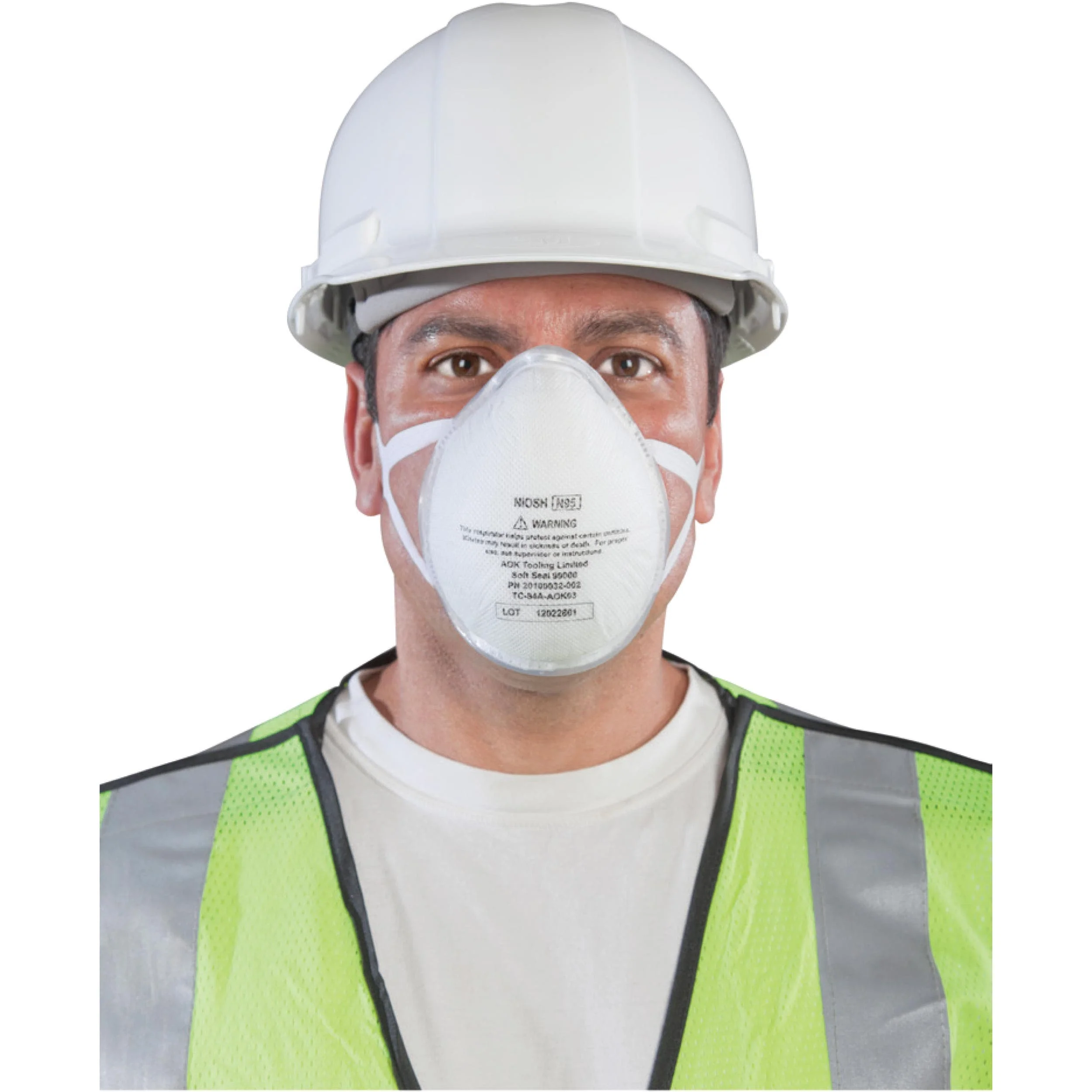 95 3D+ Valved Mask with 360-Degree Silicone Seal - Extra-Large - Image 3