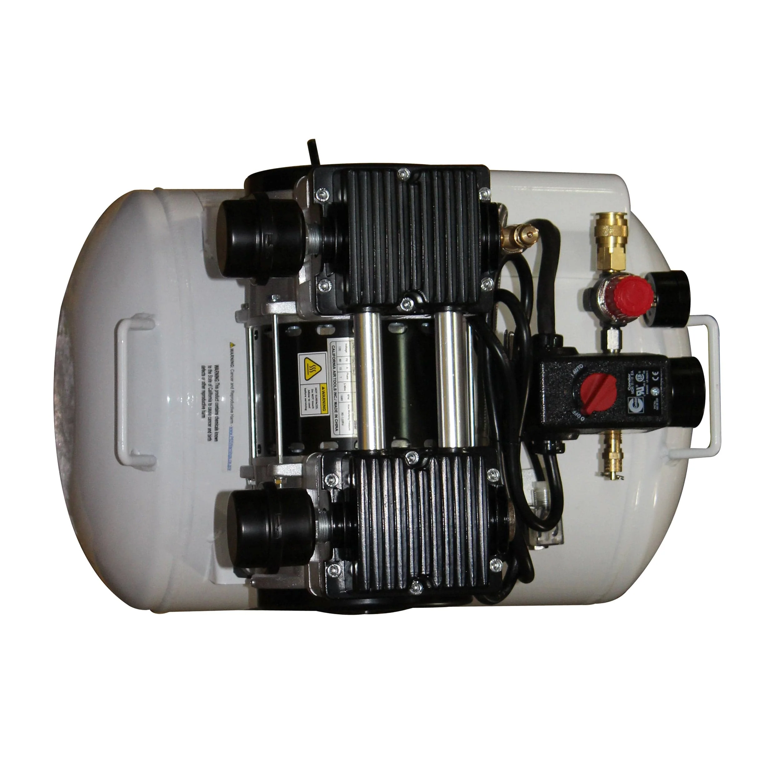2HP 10 Gallon Steel Tank Air Compressor - Oil Free - Image 3