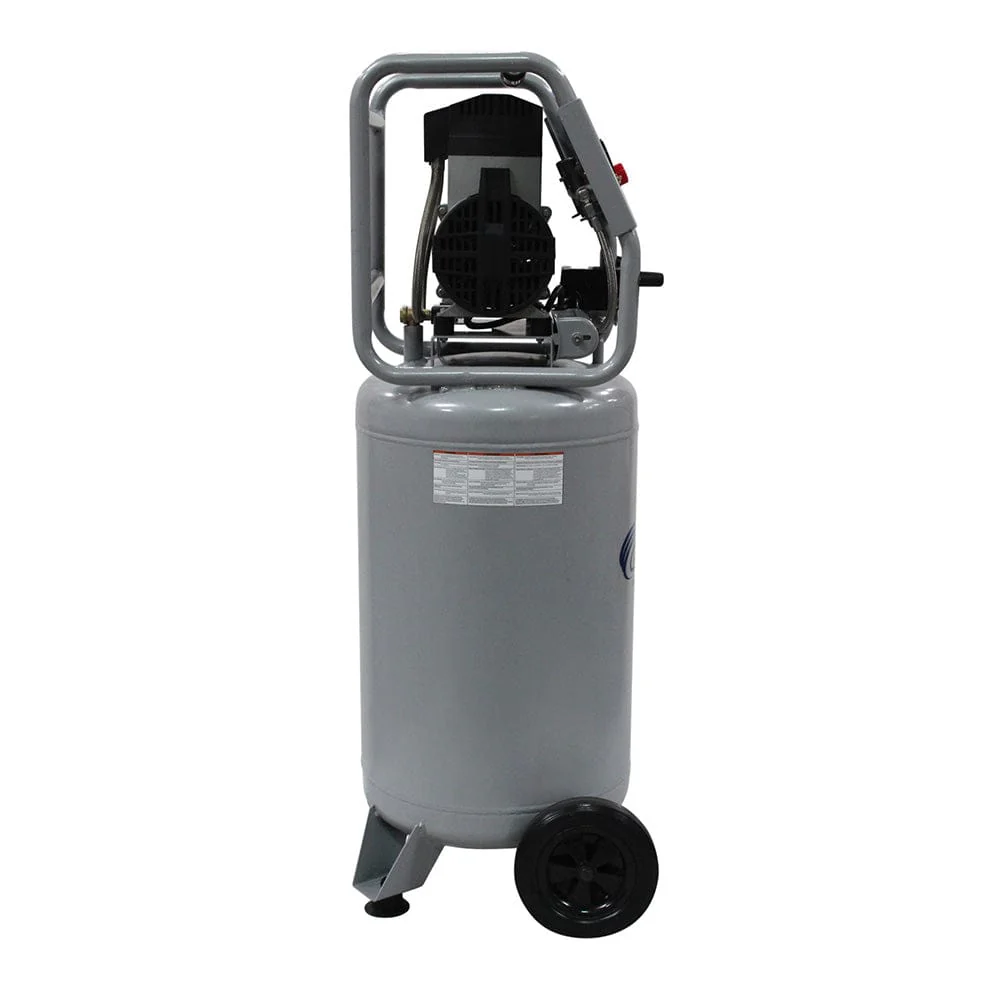 2HP 20 Gallon Oil-Free Steel Tank Air Compressor - Image 2