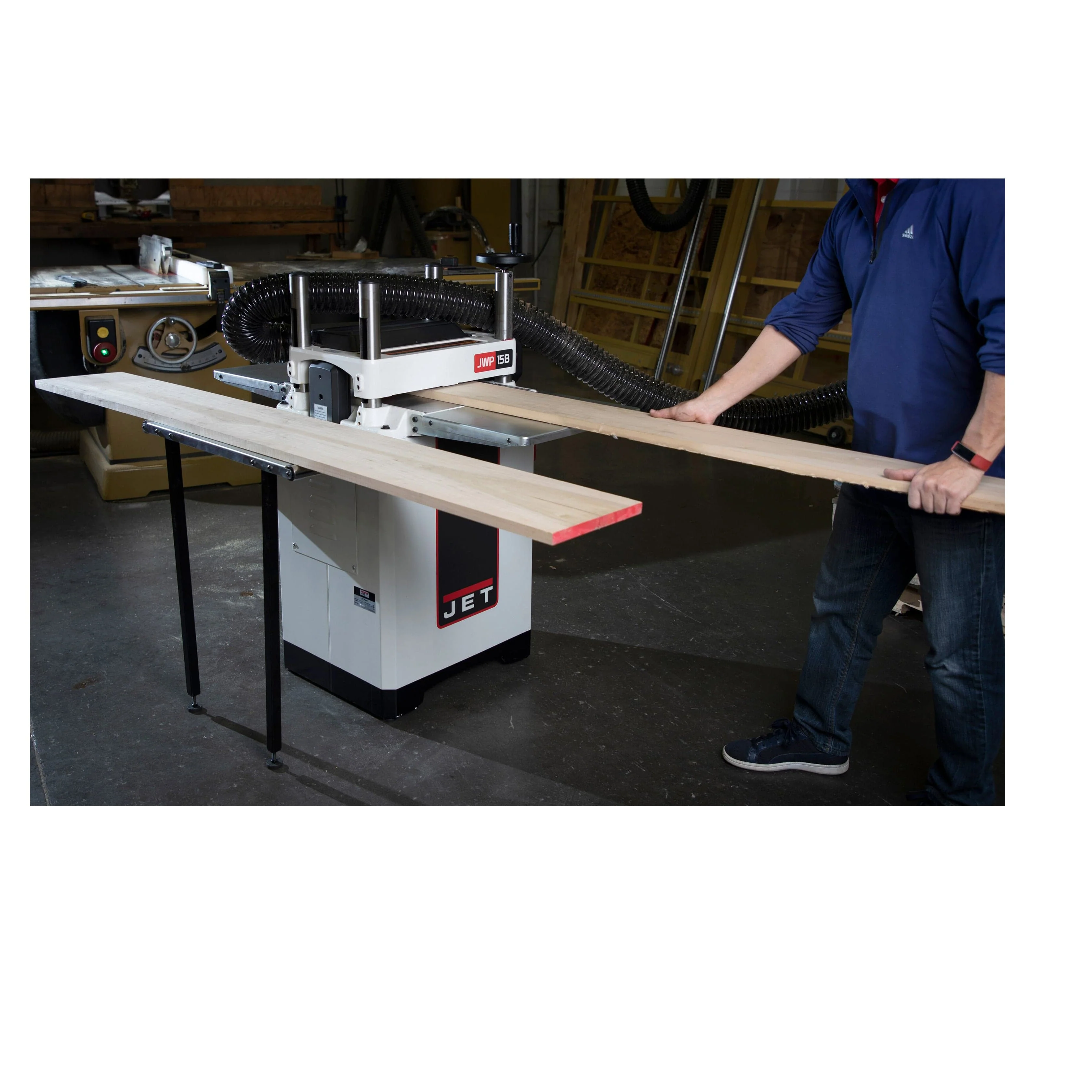 15" Planer Side Roller Table - Image 2