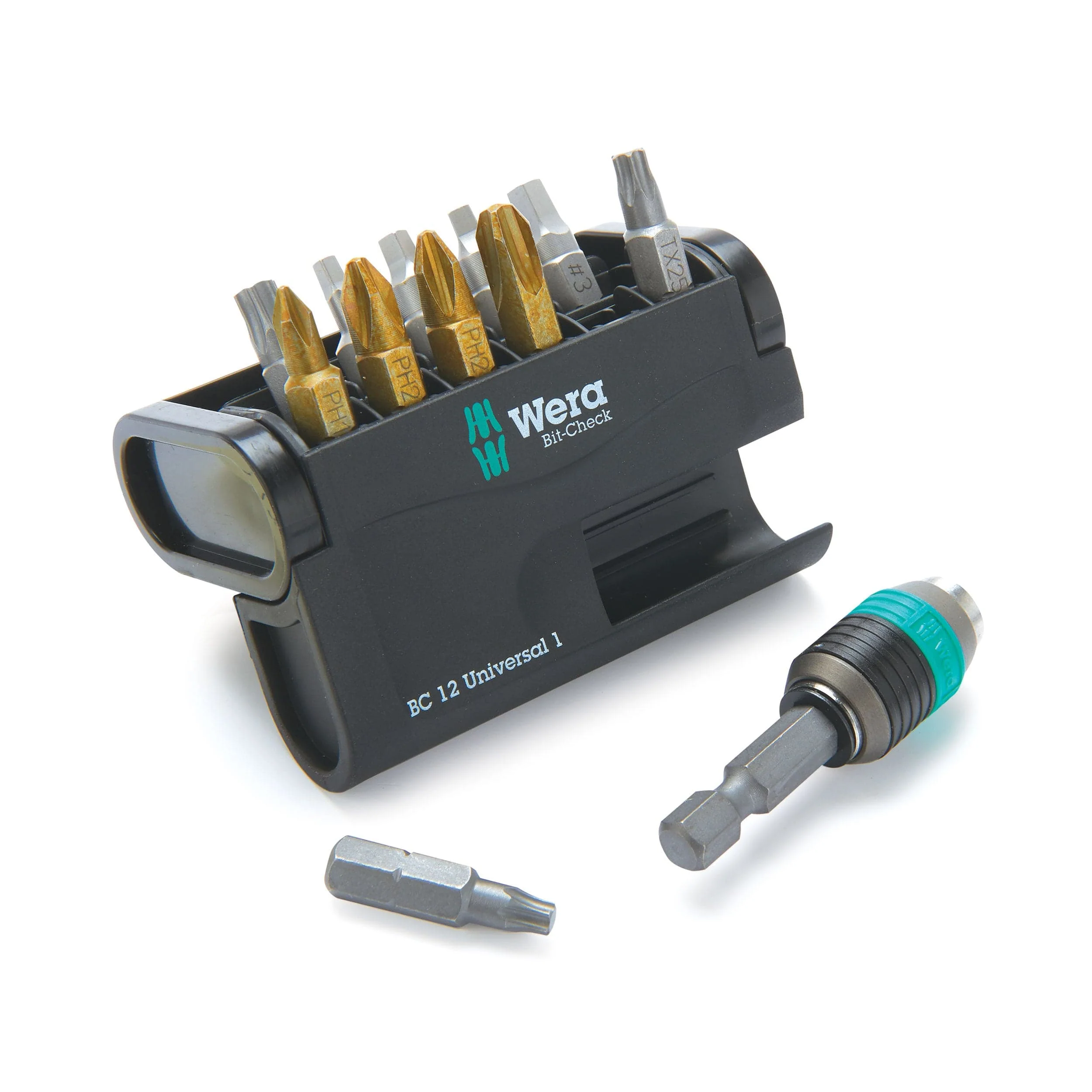 Driver Bit Set with Quick-Release Rapidaptor Bit Holder -12 Piece