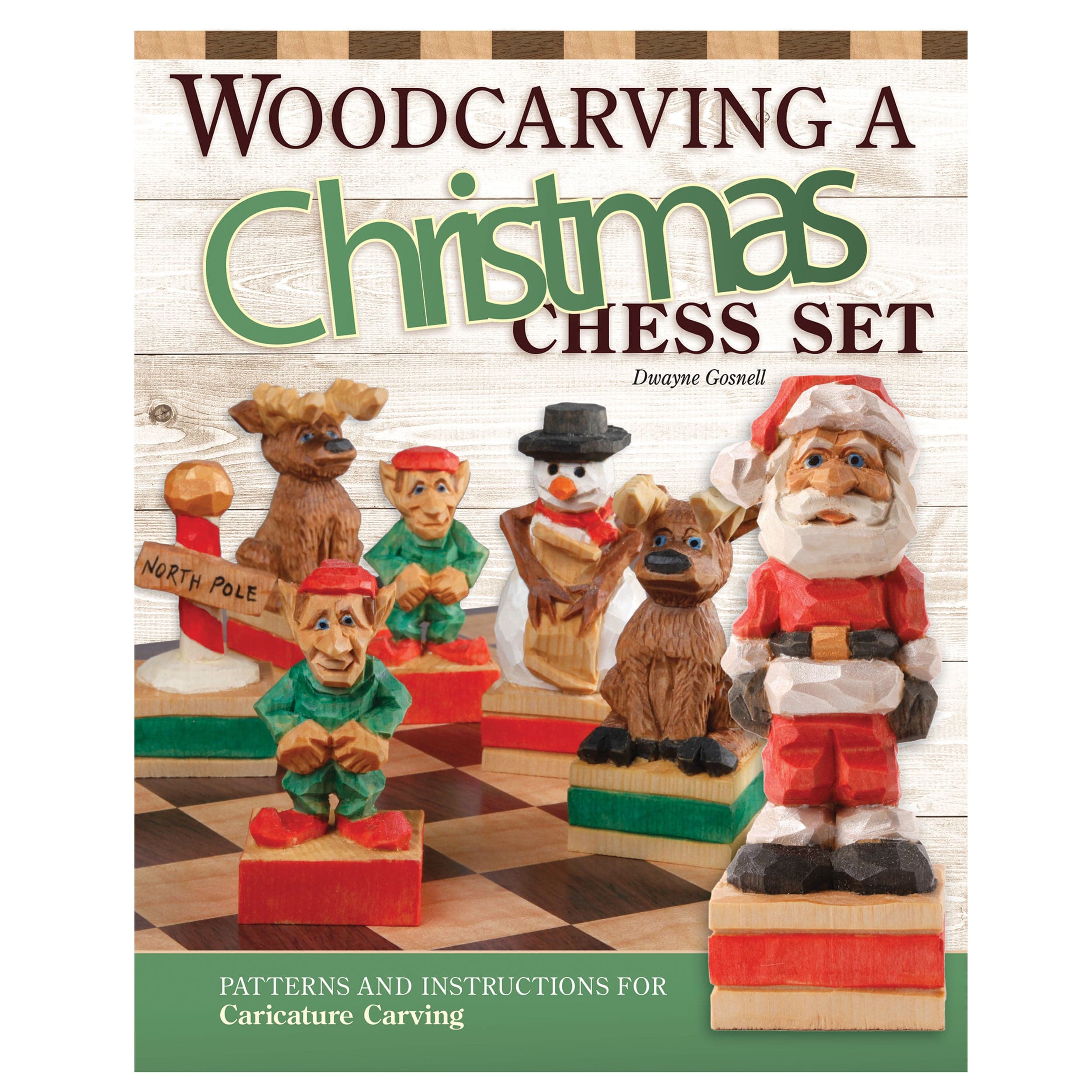 Woodcarving a Christmas Chess Set - Image 1