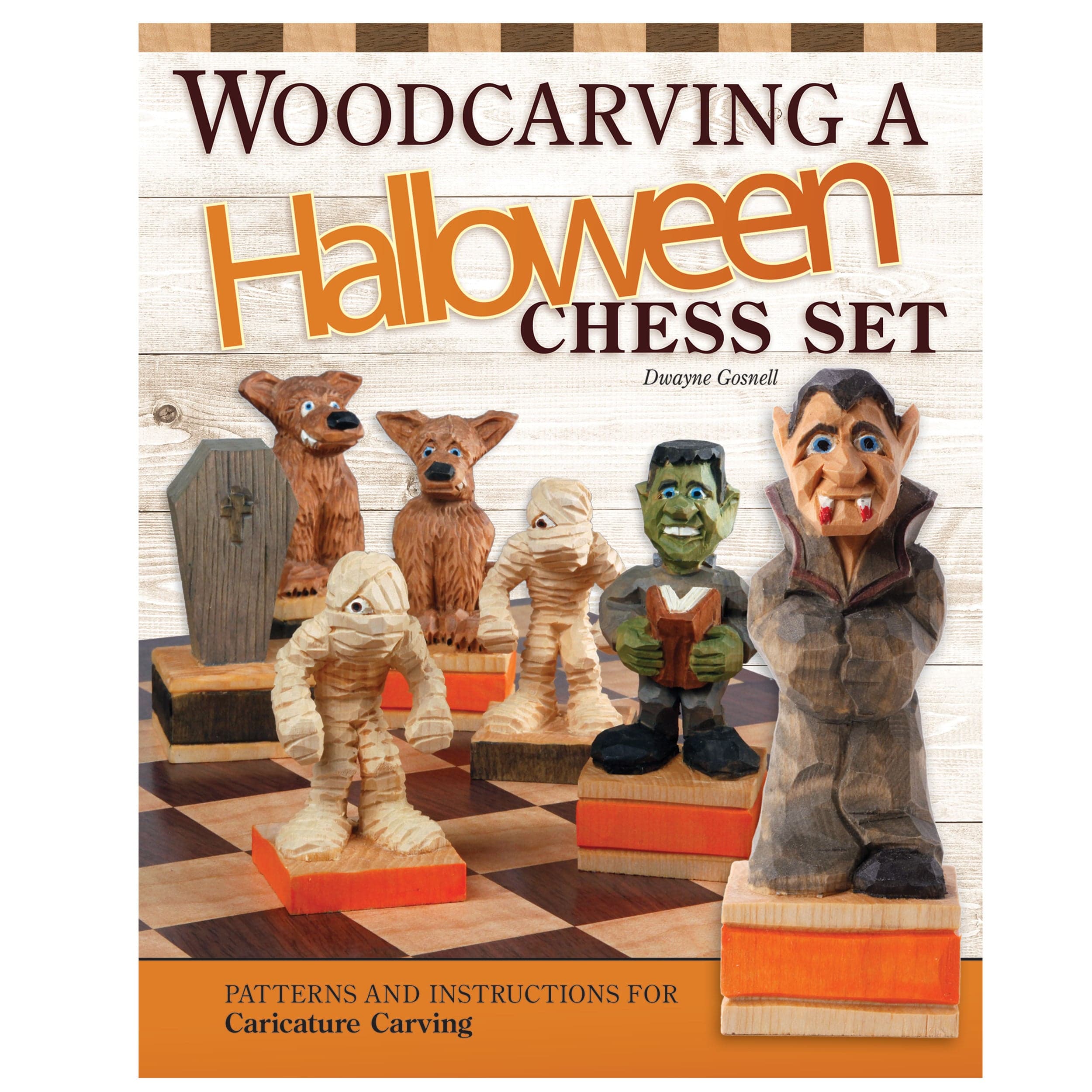 Woodcarving a Halloween Chess Set - Image 1