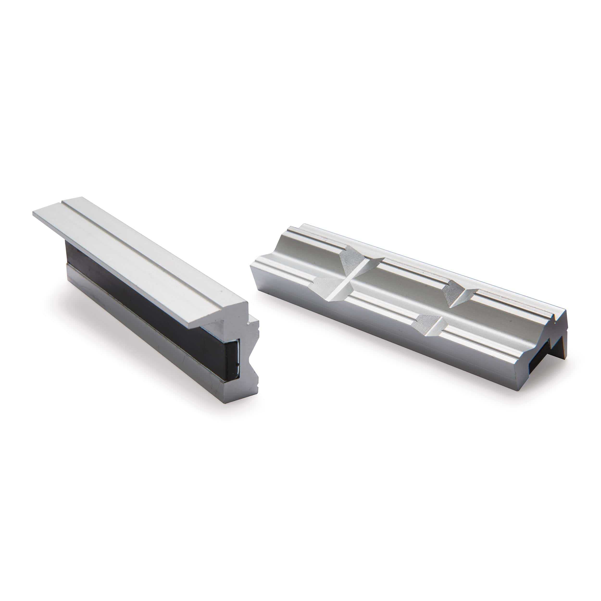 Aluminum Prismatic Vise Jaws – 4″ – Pair