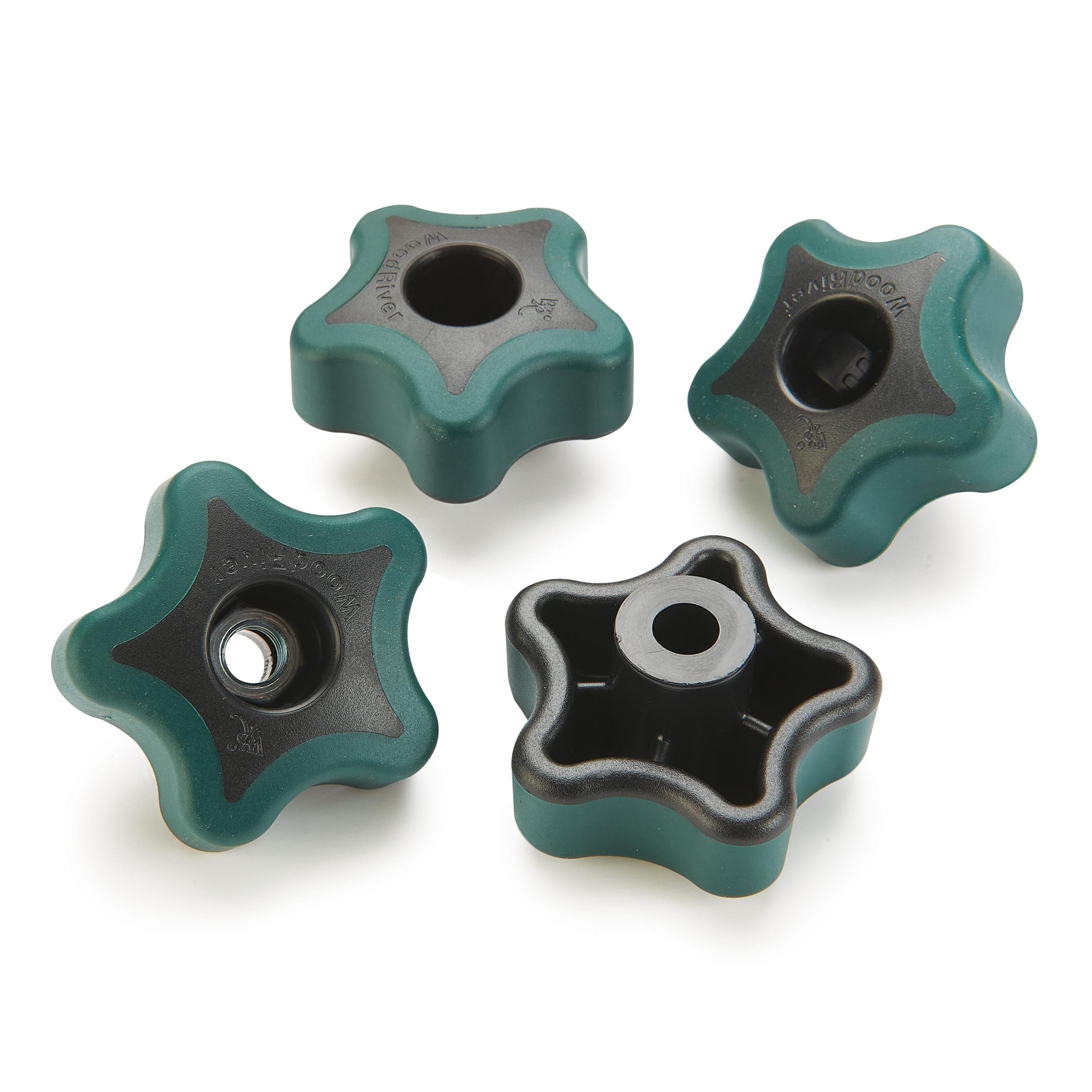 TPR Grip Knobs – 3/8″ – 4 Pack