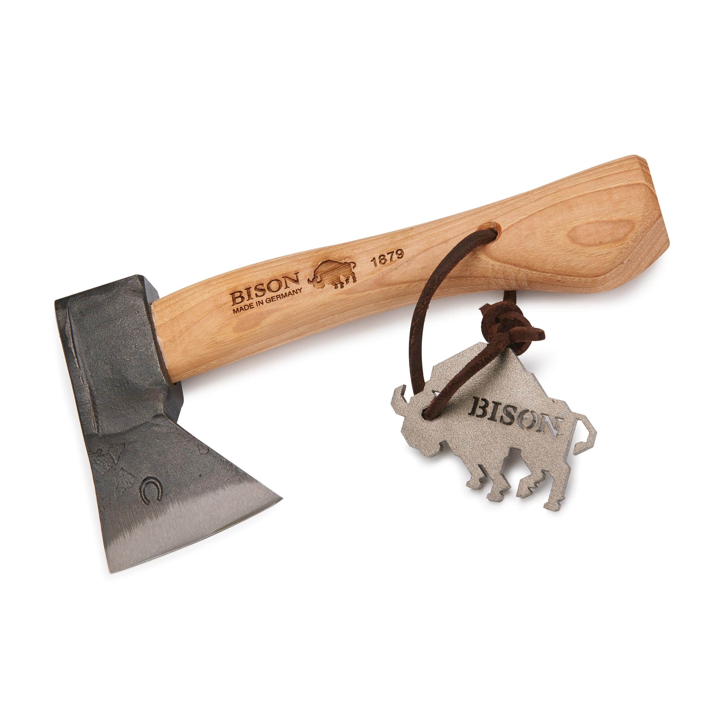 Trekking Hatchet with Leather Sheath – 9.44″ OL