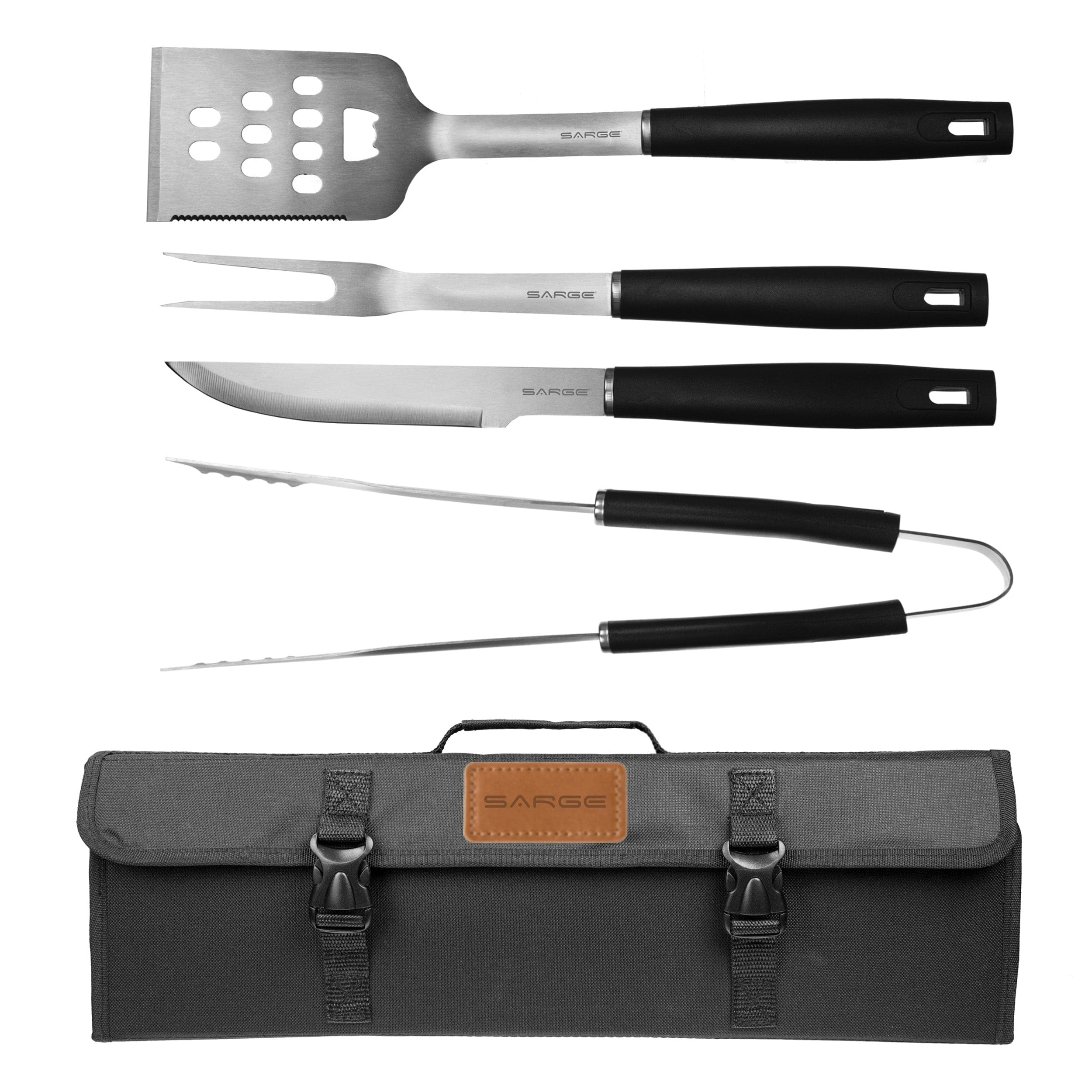 Grill Marks – 5 Piece BBQ Set, Stainless Steel
