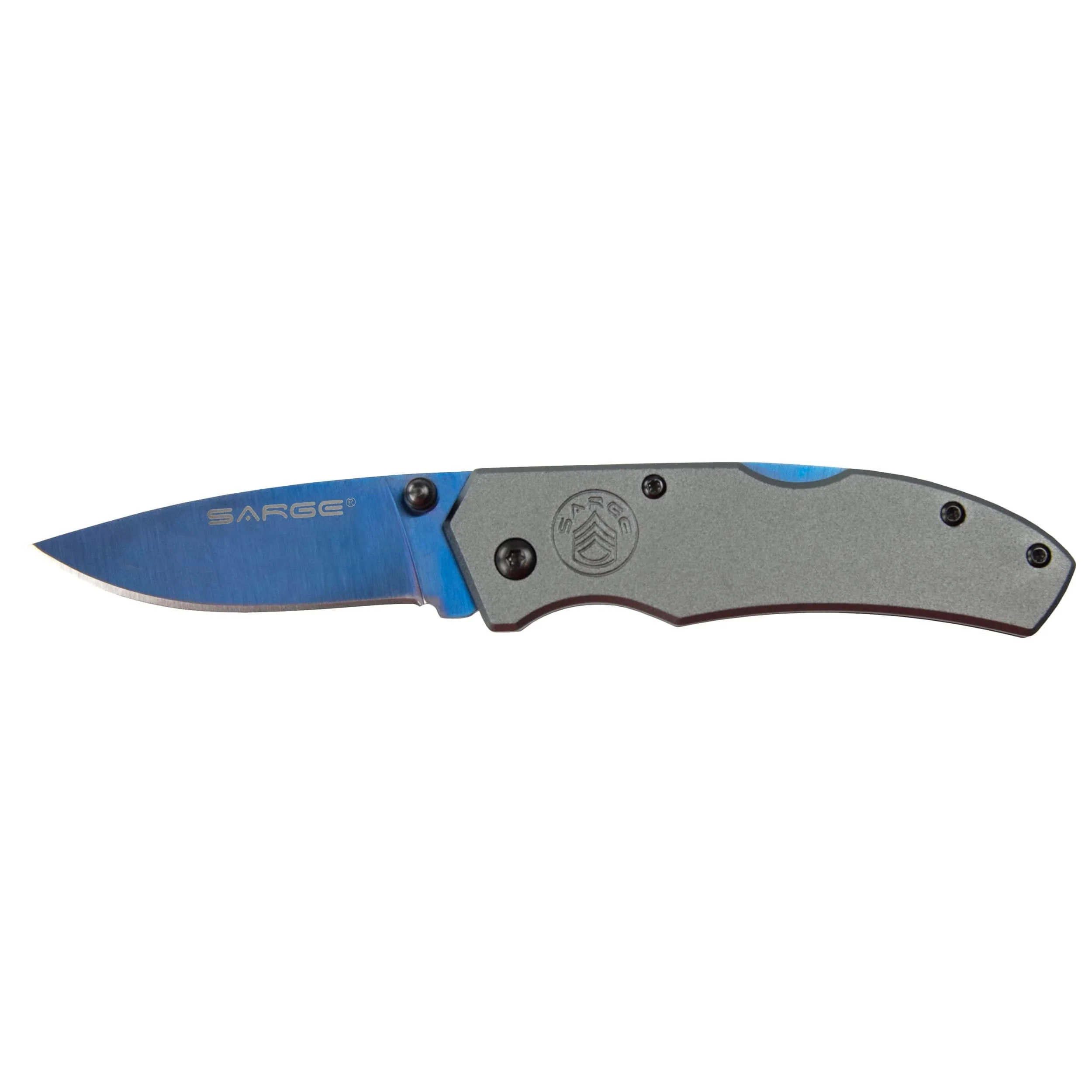 Blue Electro – Lock Back Folder Knife, Stainless Steel 2-3/8″ Blade