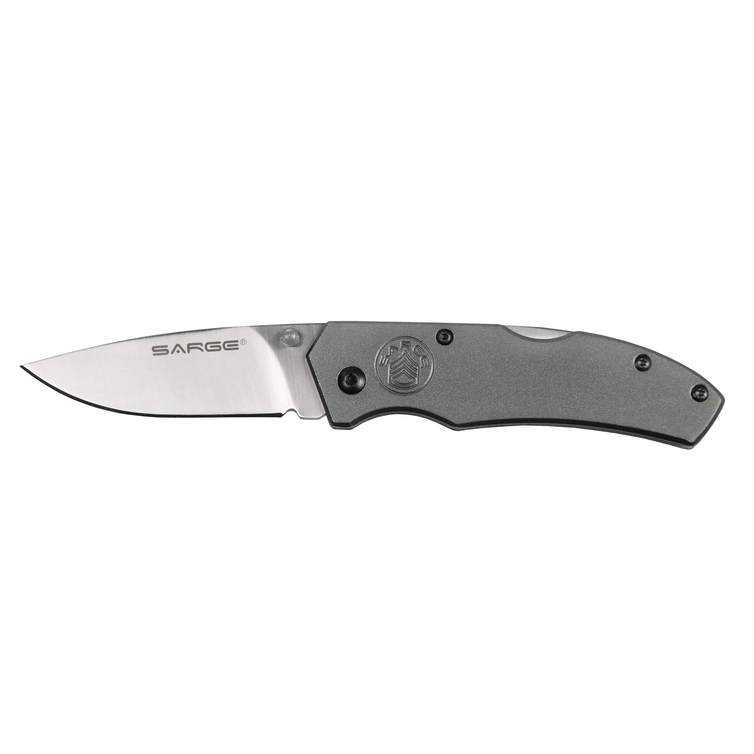 Gray Electro – Lock Back Folder Knife, Stainless Steel 2-3/8″ Blade