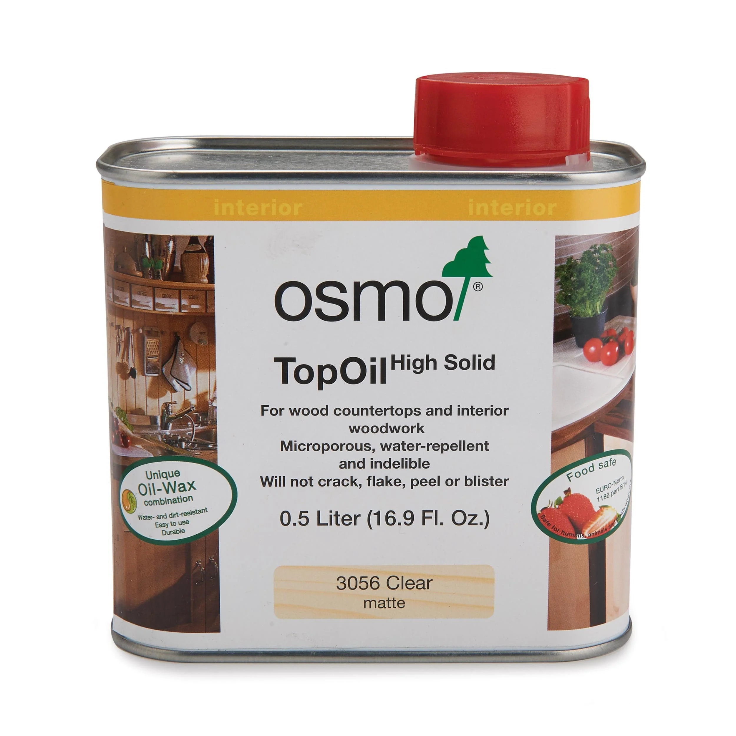 Top Oil – 3056 Clear – Matte – Solvent Based – .5 L                         