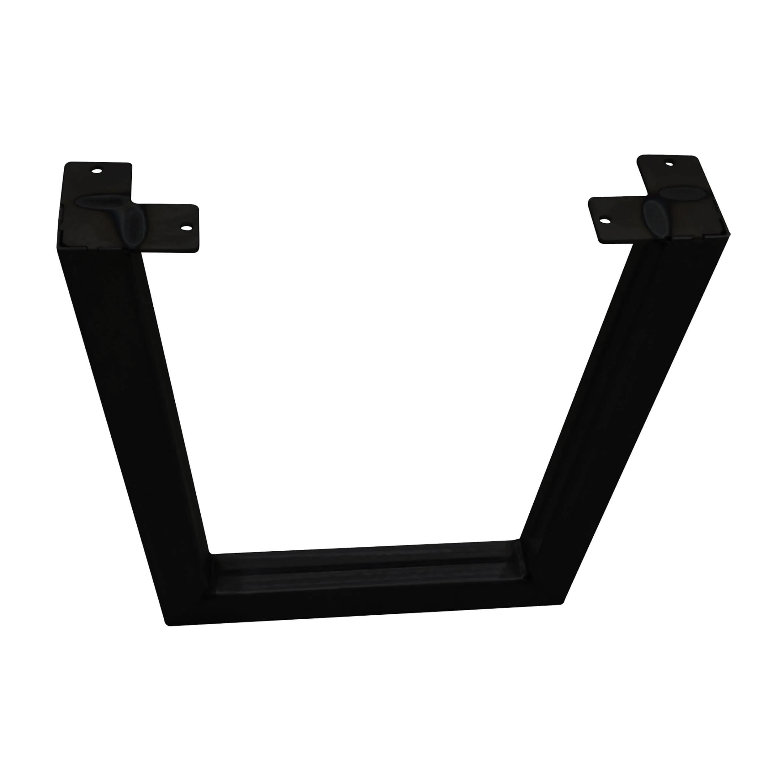 “V” Slab Legs 15″ High Black Pair