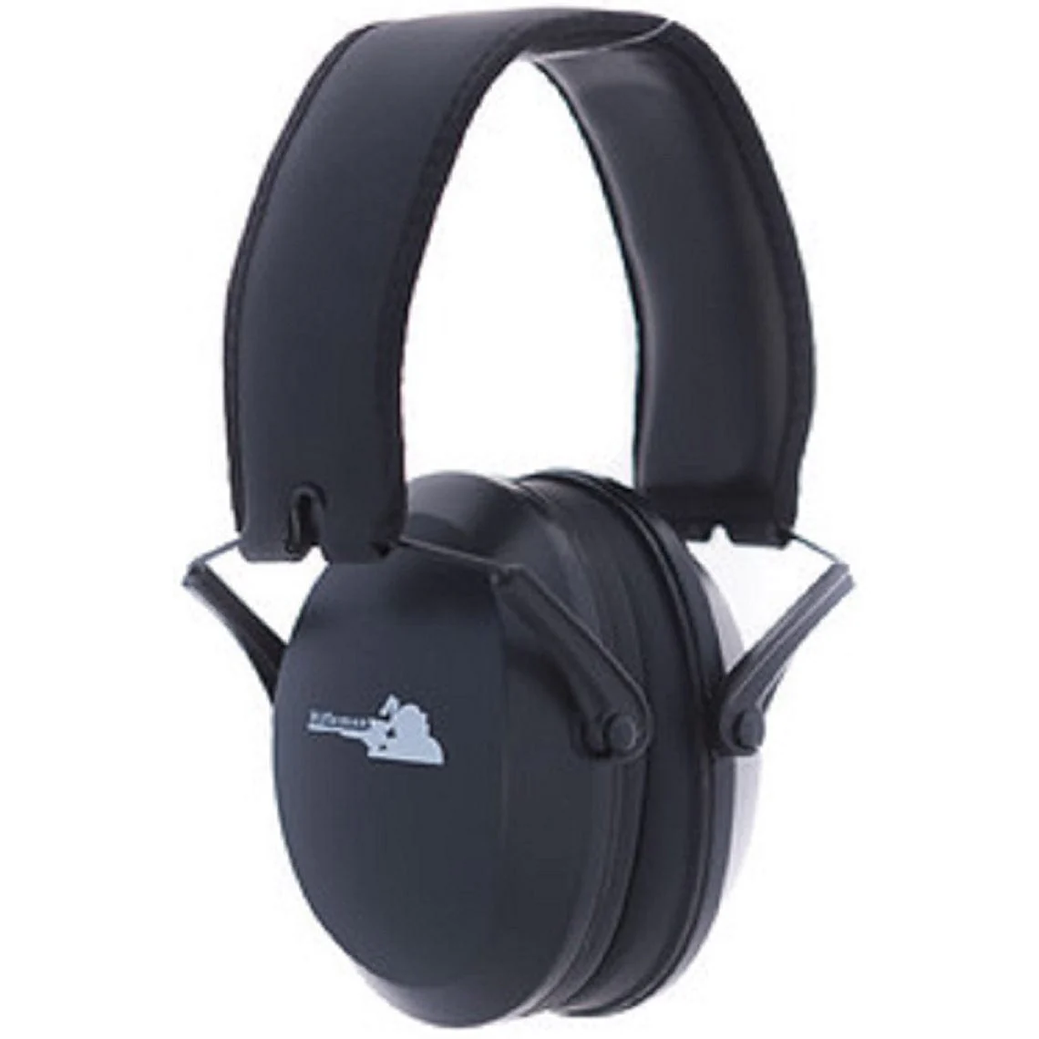 Low Impact Hearing Protection Black Ear Muffs - Image 1