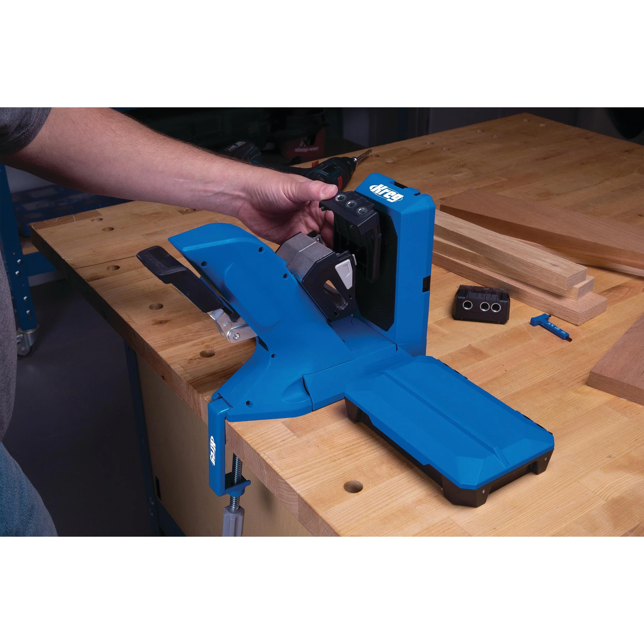 Micro-Pocket Drill Guide Kit For 700-Series Pocket-Hole Jig - Image 3