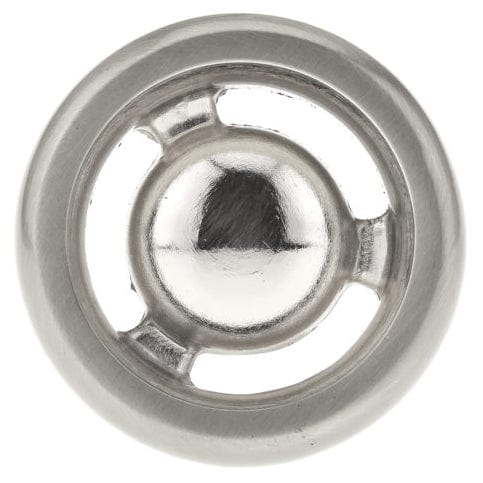 Eclectic Knob - 1-13/32" D - Brushed Nickel - Image 2