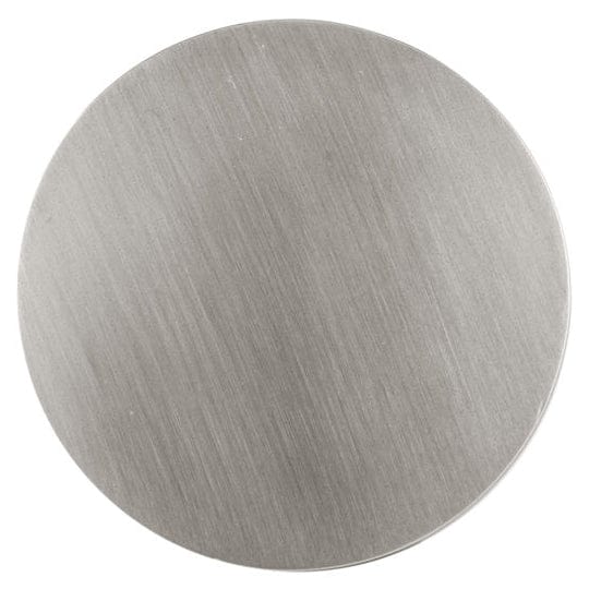 Contemporary Knob, 1-23/32" D, Brushed Nickel - Image 2