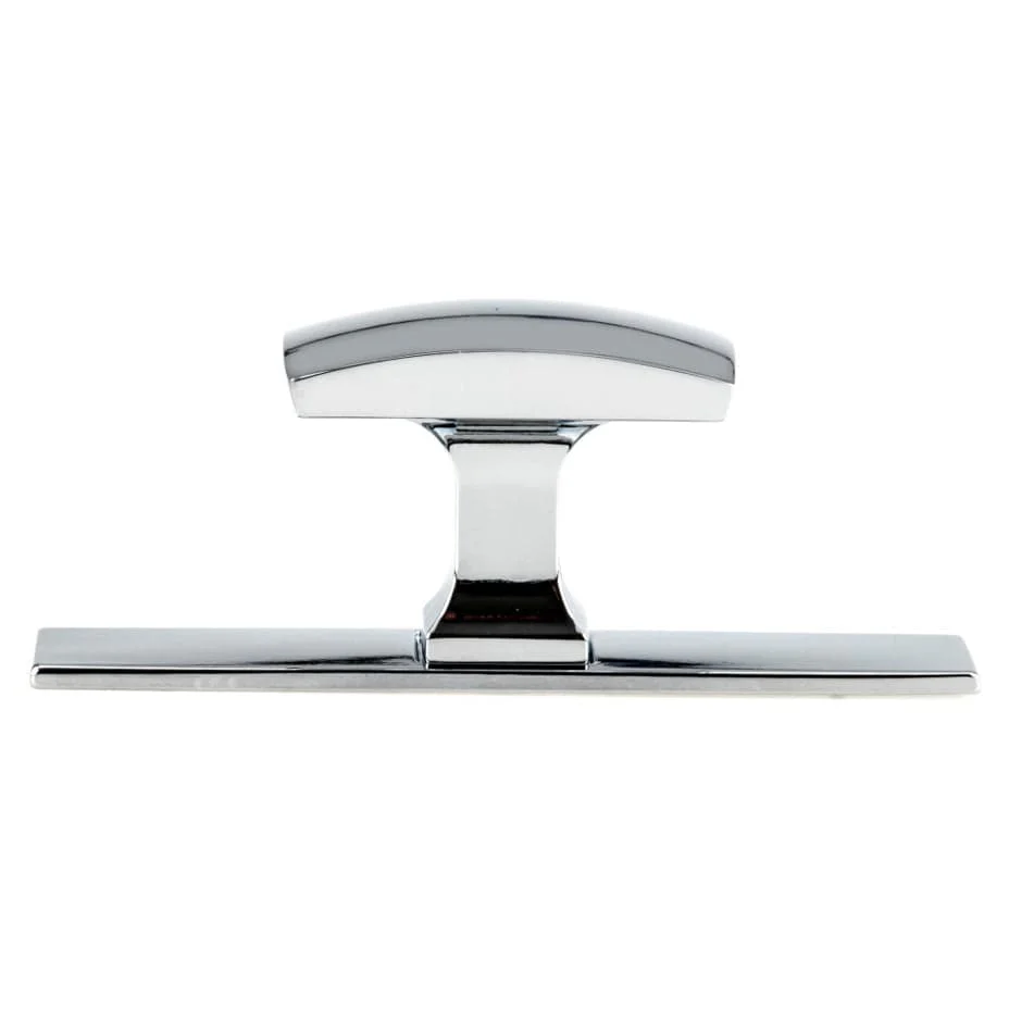 Contemporary Knob, 3-17/32" x 1-7/32", Chrome - Image 3
