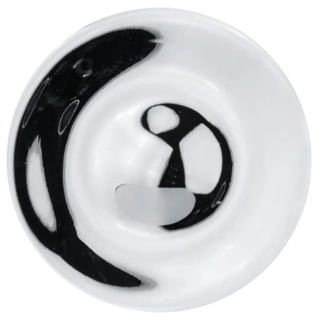 Traditional Knob, 1-3/8" D, Chrome - Image 2