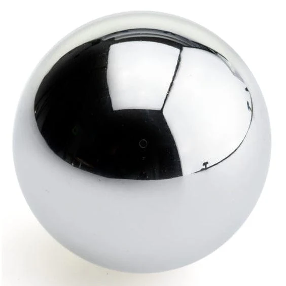 Traditional Knob, 1-3/16" D, Chrome - Image 2
