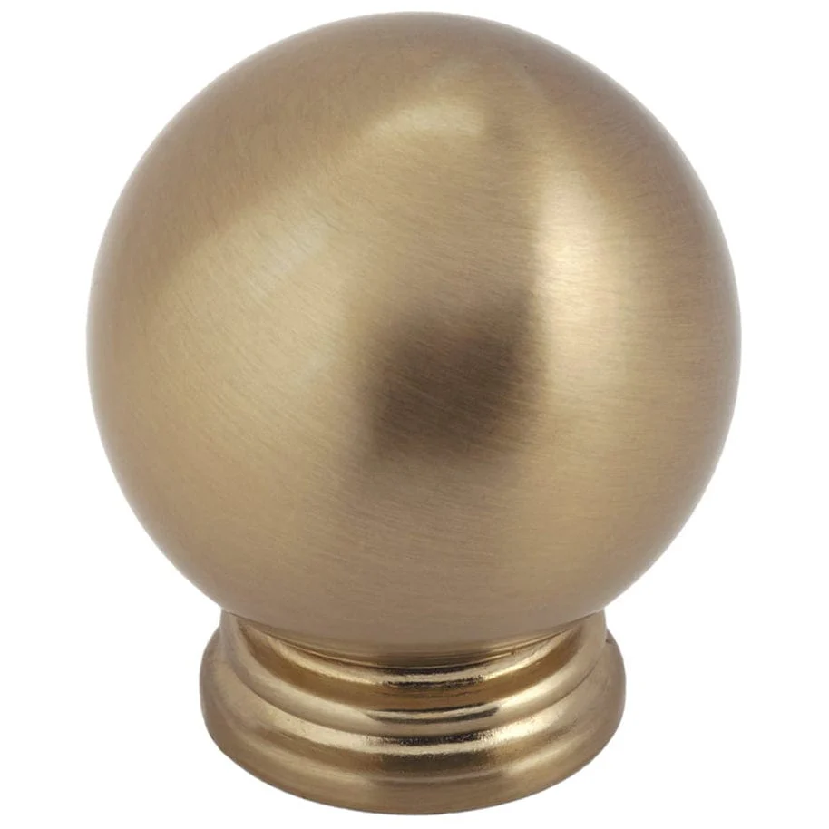 Traditional Knob, 1-3/16″ D, Champagne Bronze